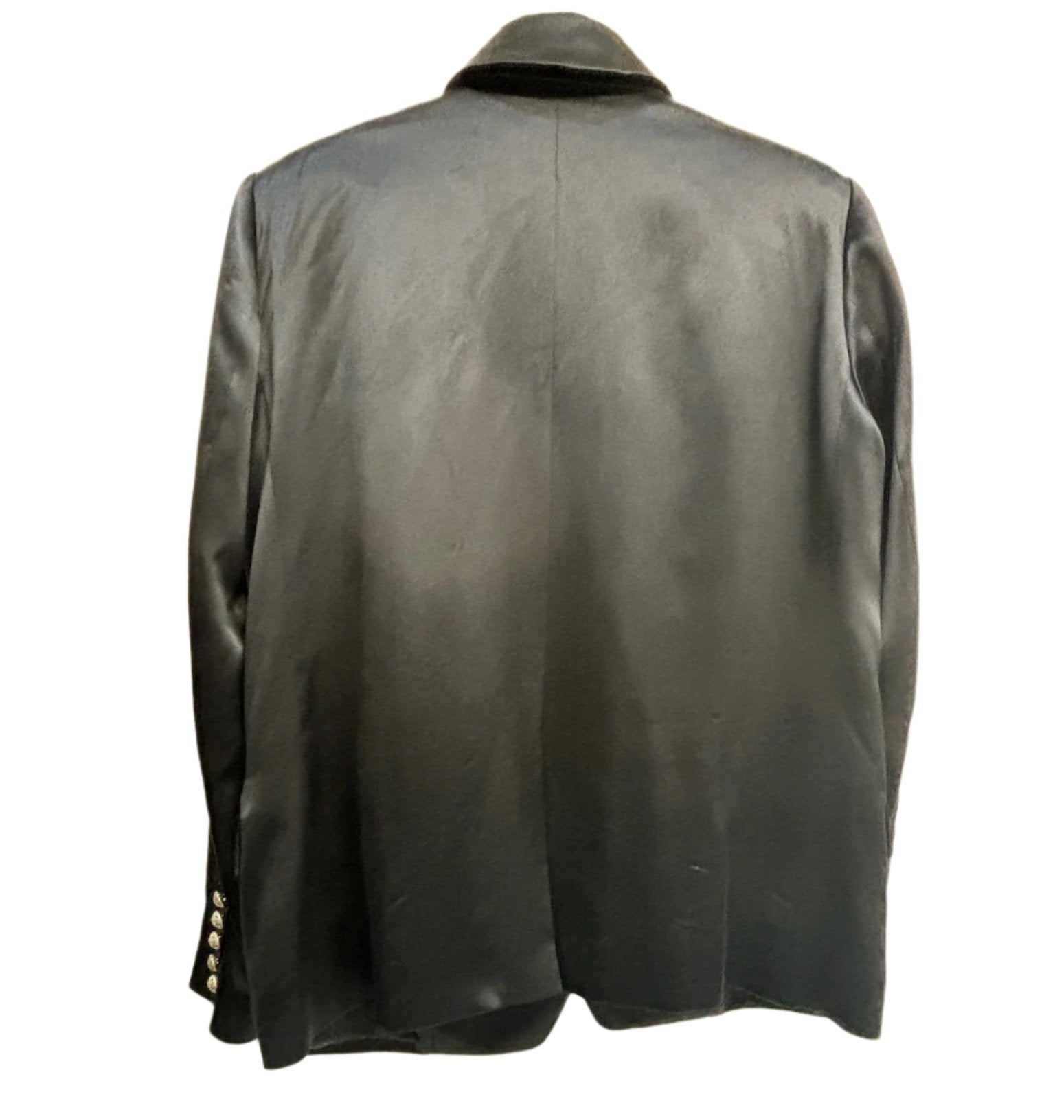 Balmain Paris Black Blazer 46