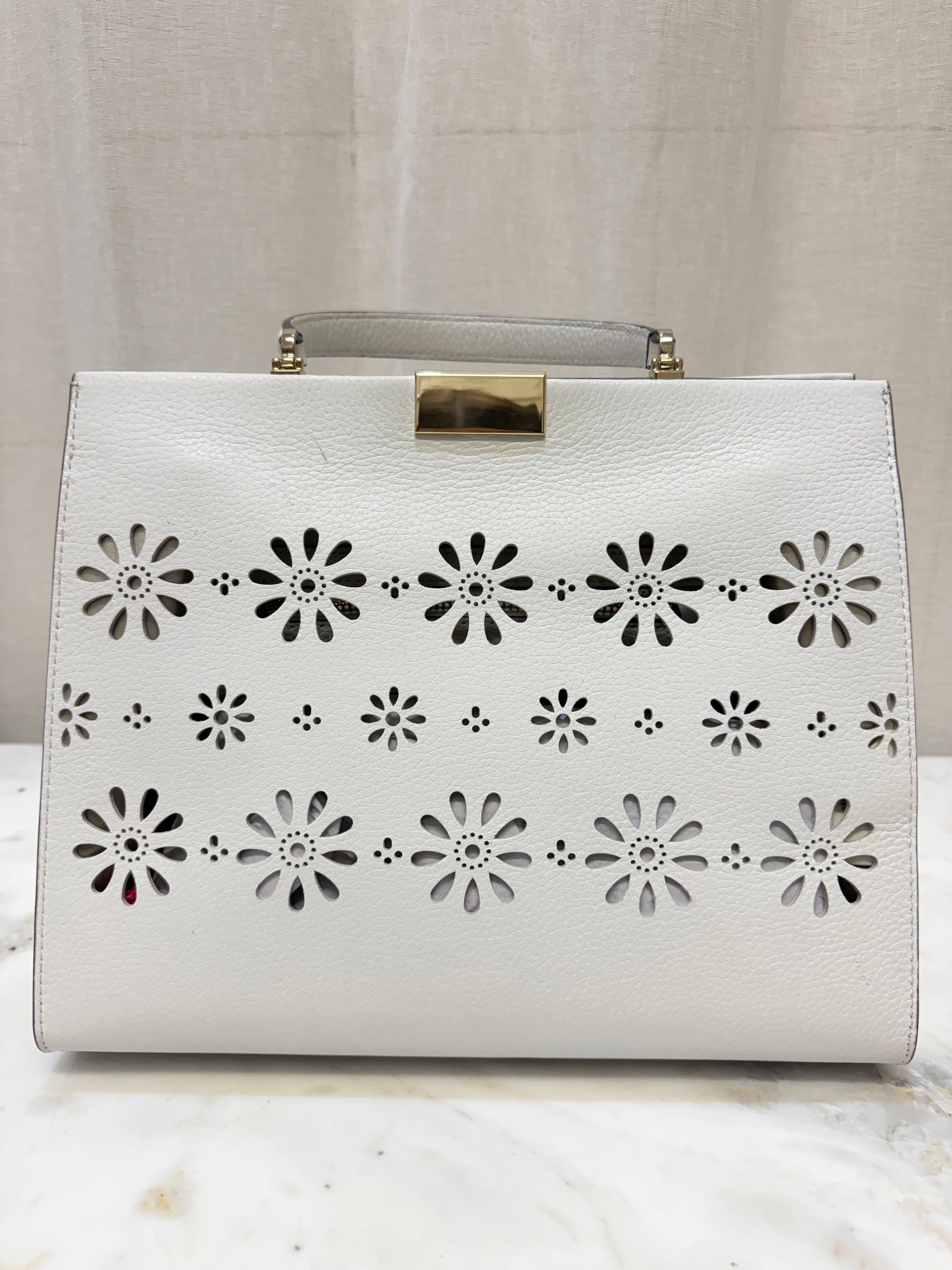 Kate Spade White Shoulder Bag WB
