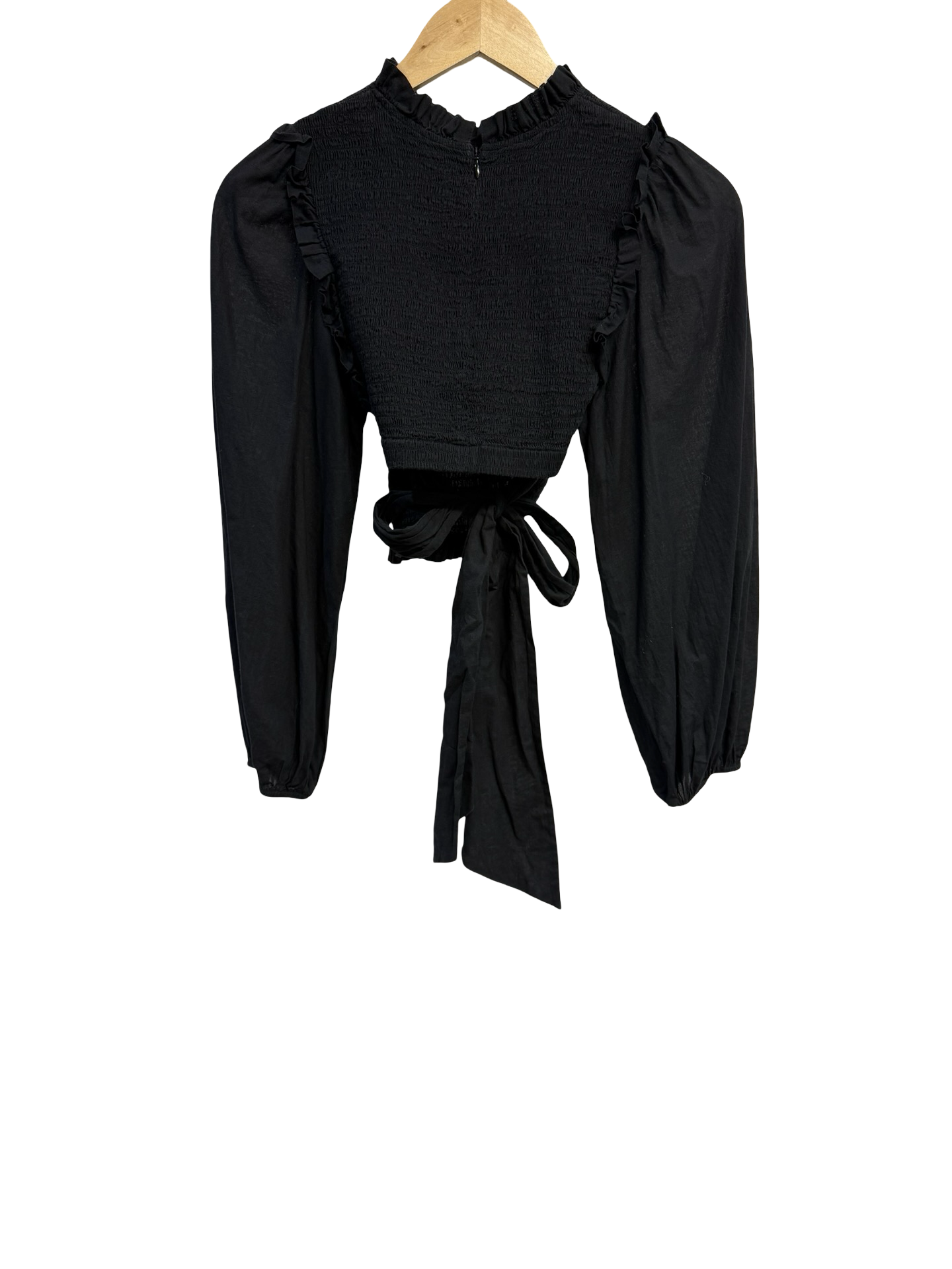 Bec + Bridge Black Cropped Top 6
