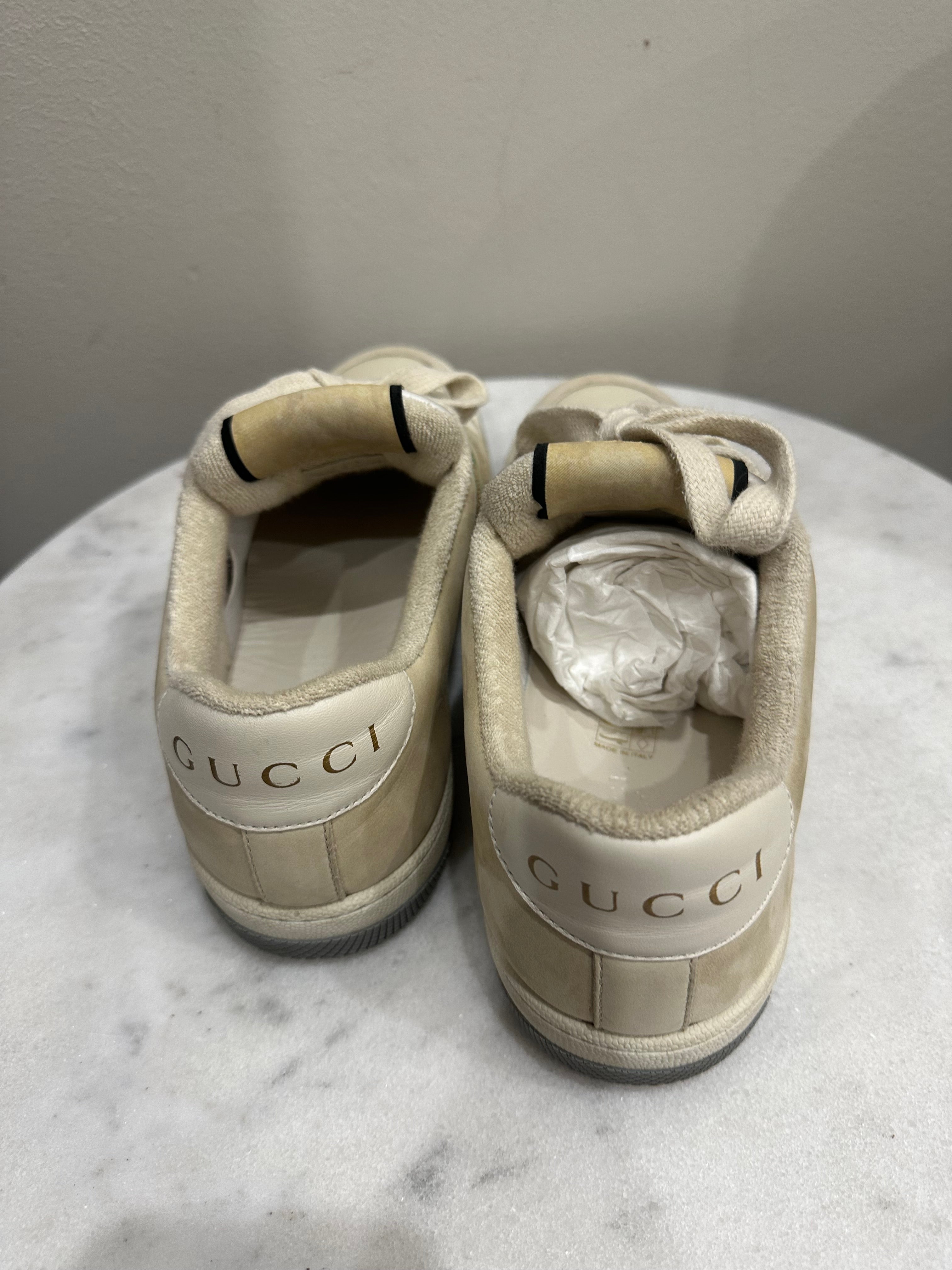 Gucci Taupe Sneakers 38.5