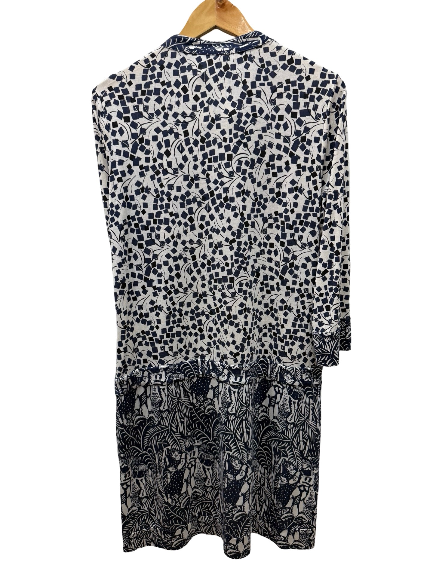 Diane Von Furstenberg Navy Dress 14