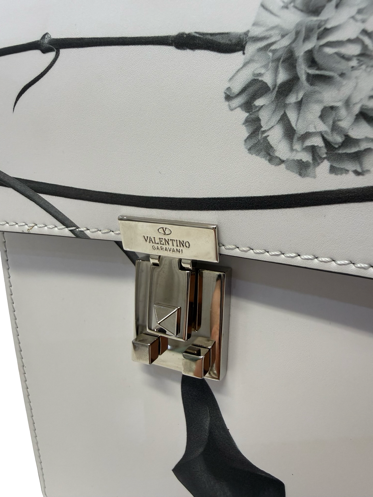 Valentino Garavani White Leather Bag WB