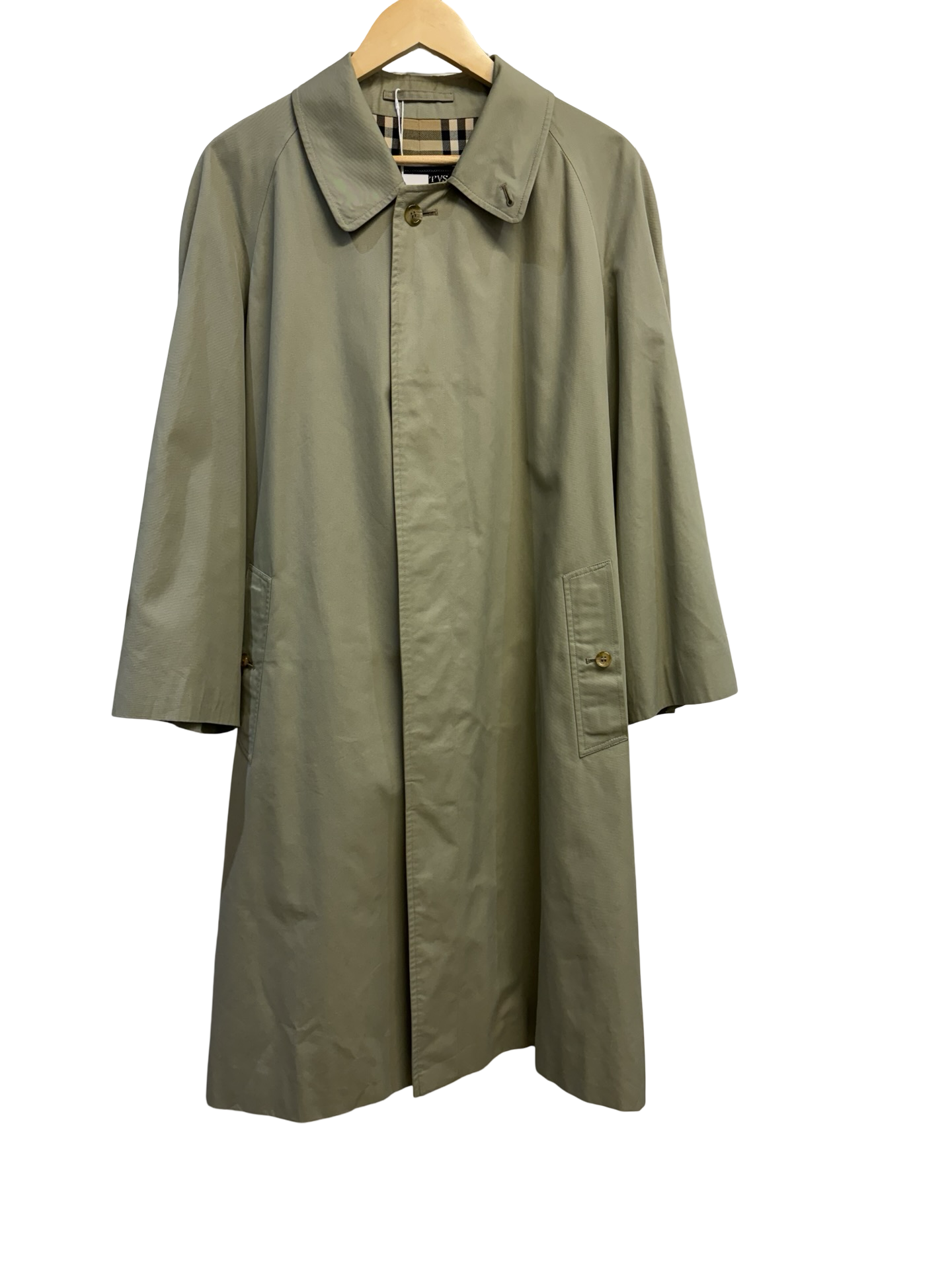 Authentic Vintage Burberrys Trench Coat Olive