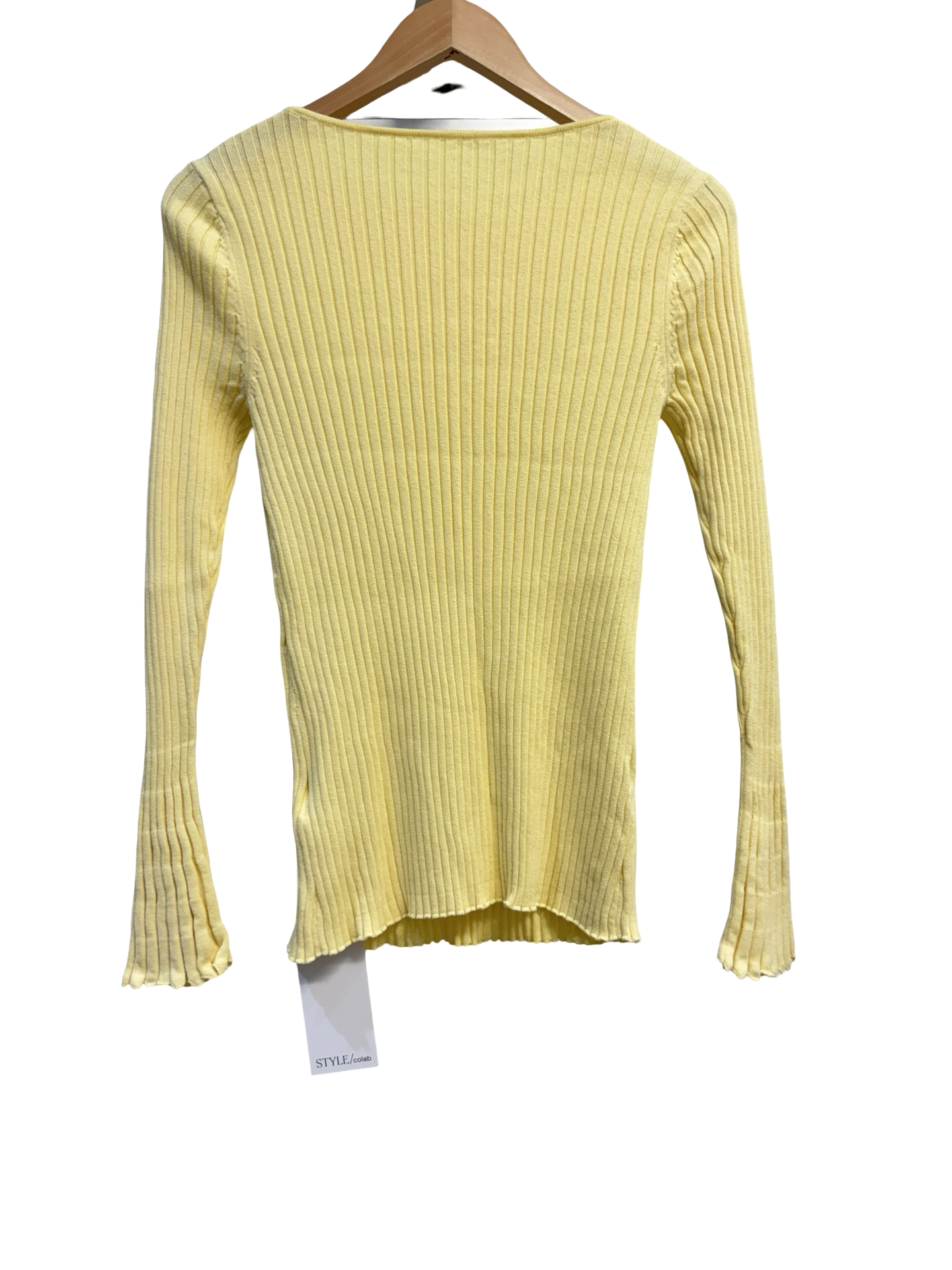 Friends w Frank Yellow LS Knit M