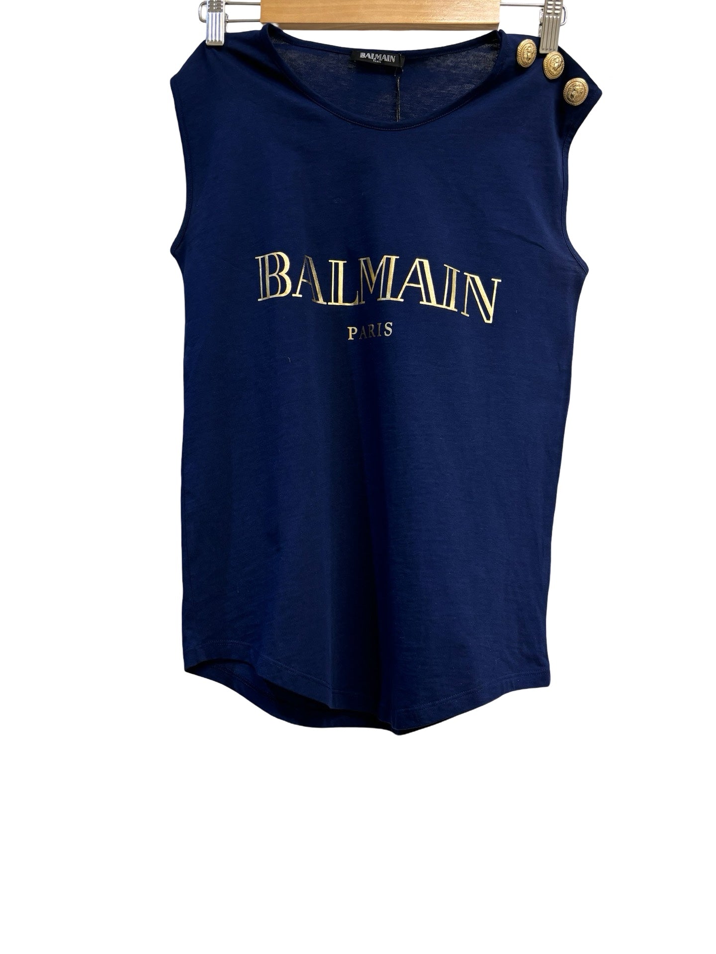 BALMAIN Navy Top 36