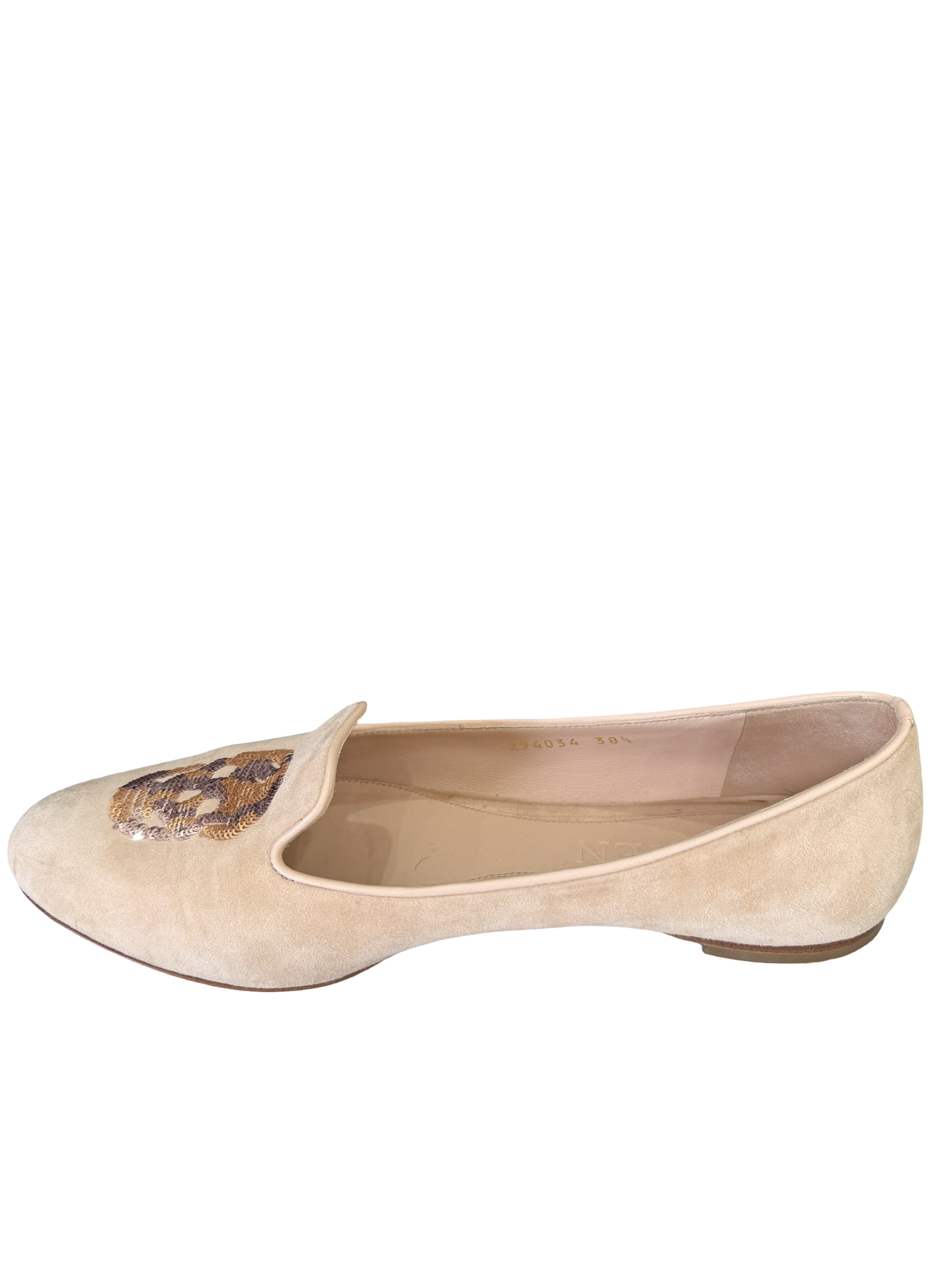 Alexander McQueen Nude Flats 38.5 WB