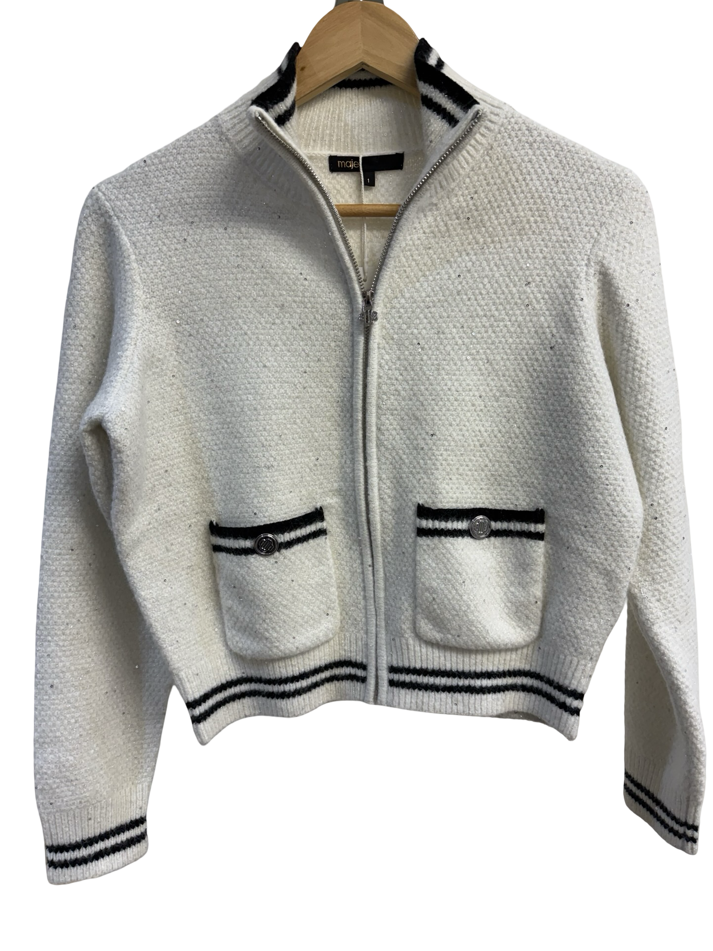 Maje White Jacket 1
