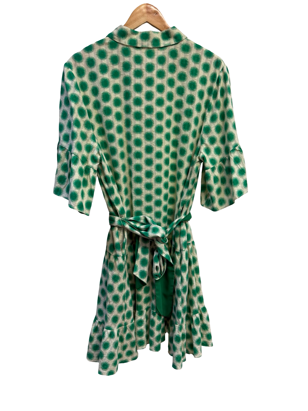 Diane Von Furstenberg Green Dress 14