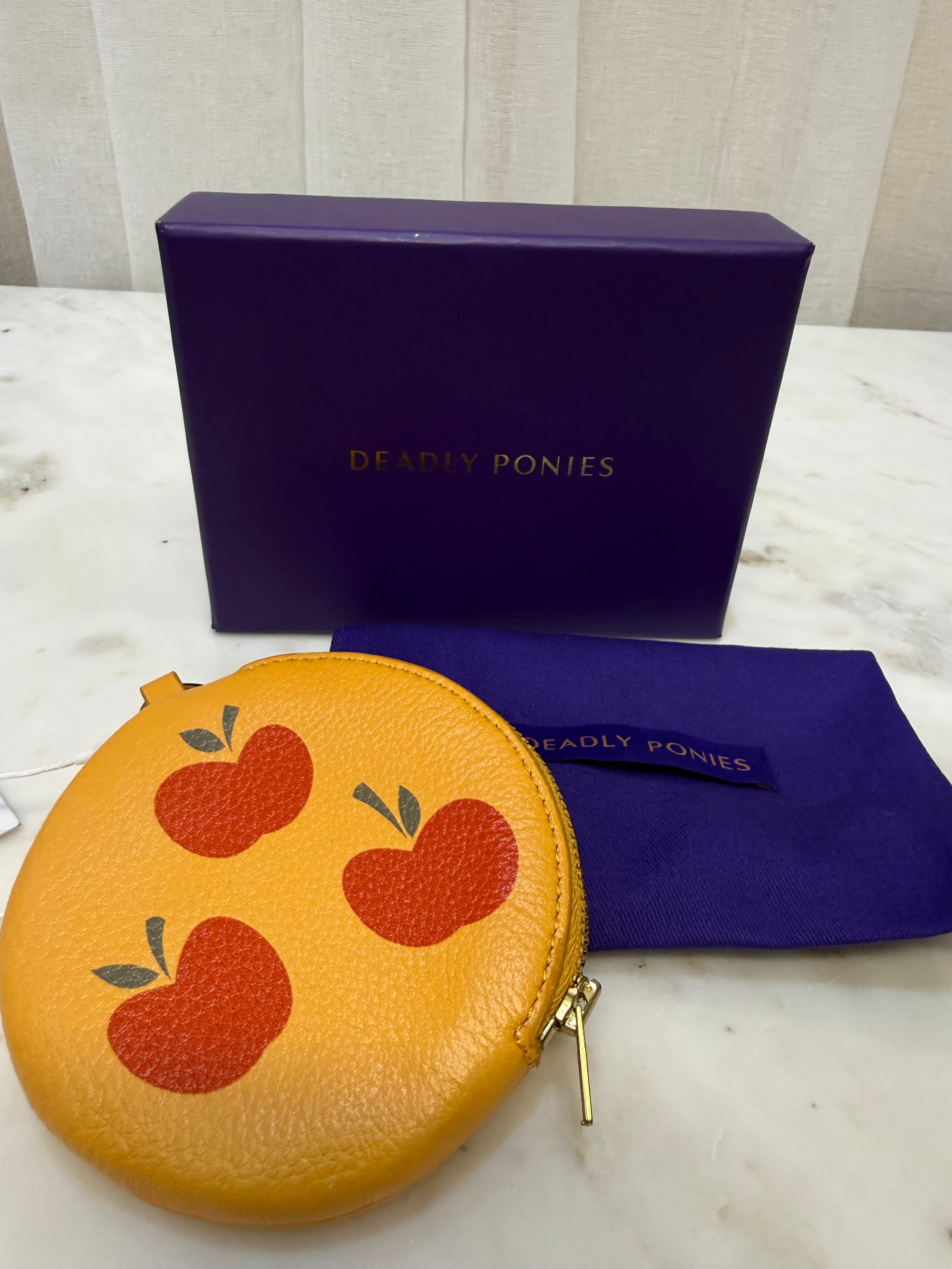 Deadly Ponies Yellow Coin Purse