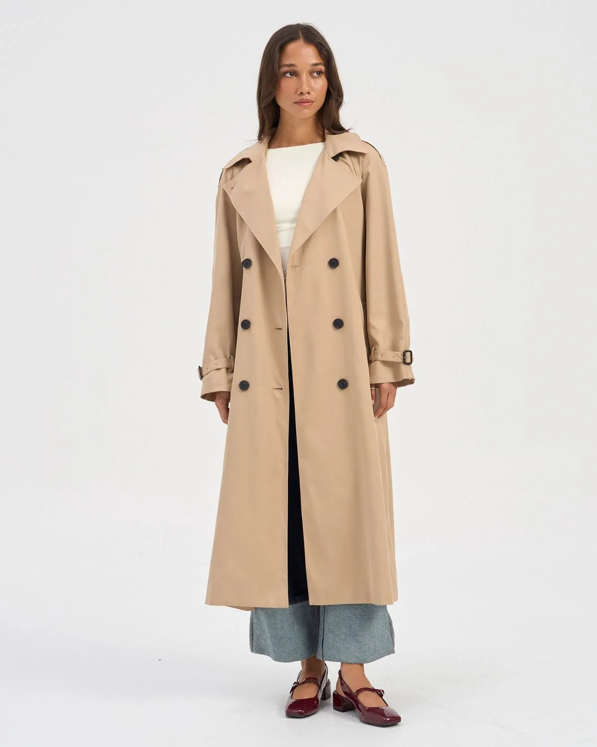 Chloe Natural Trench Coat