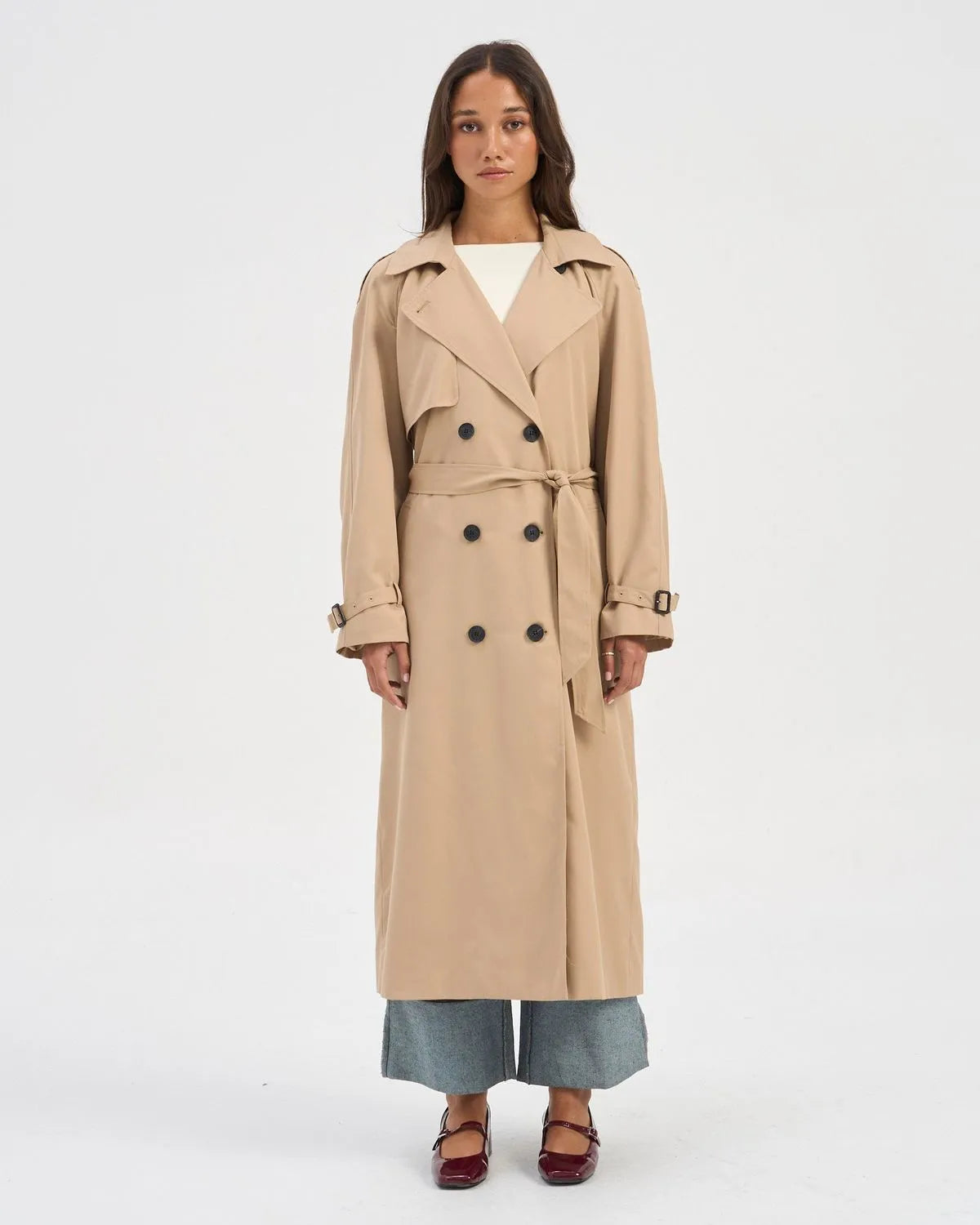 Chloe Natural Trench Coat