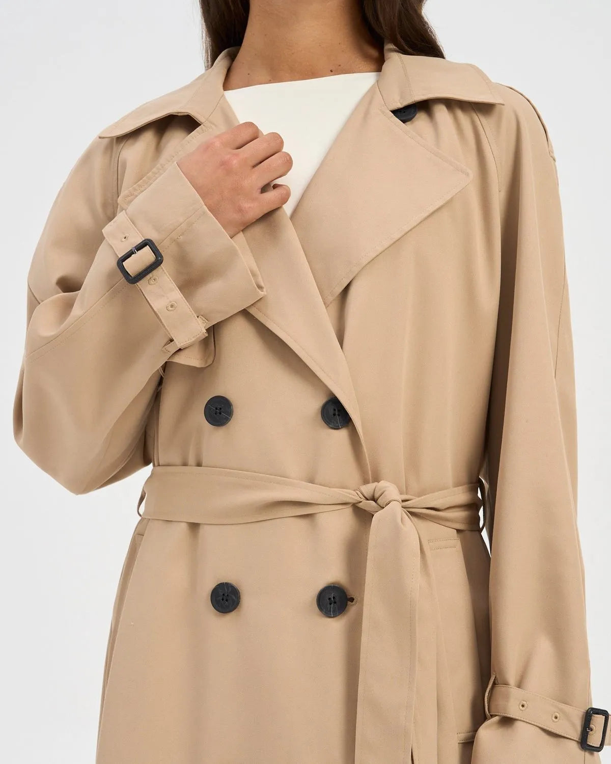 Chloe Natural Trench Coat