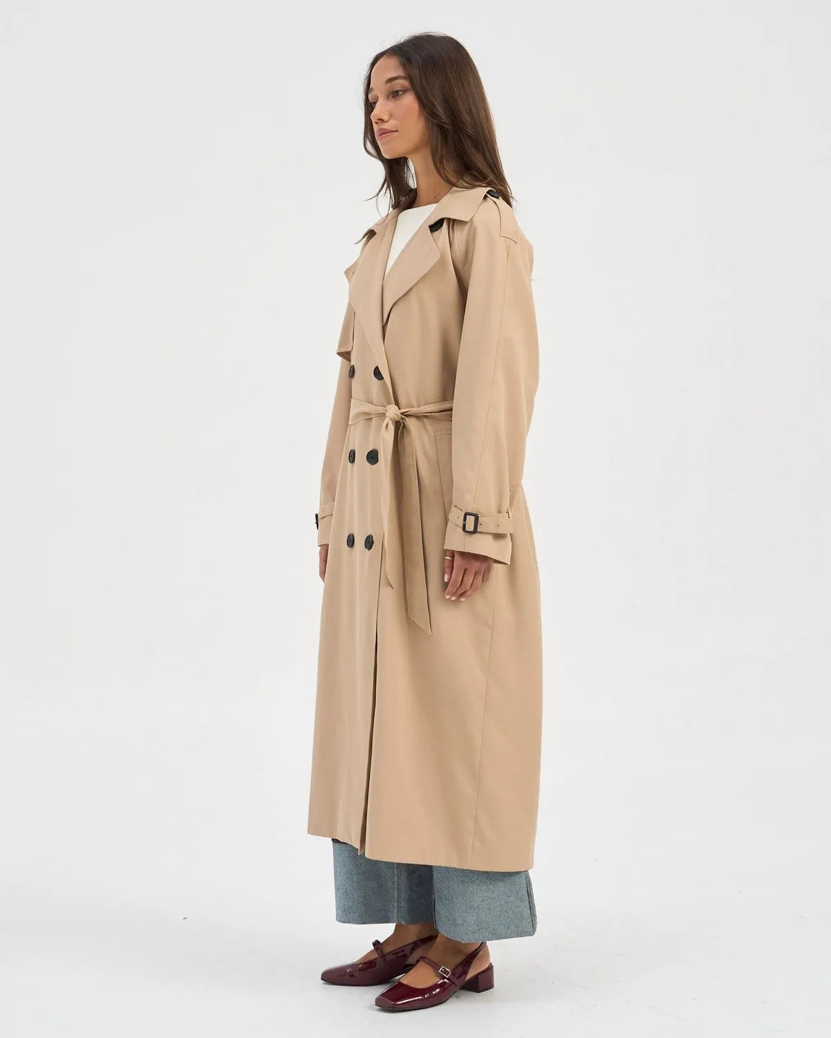 Chloe Natural Trench Coat
