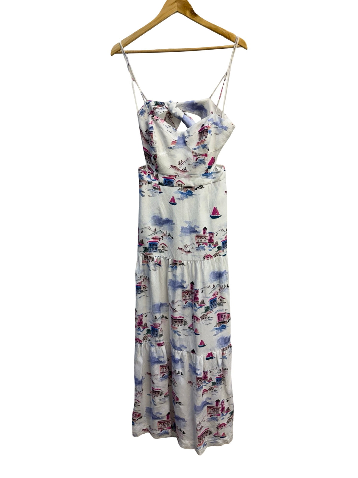 Rebecca Valance  White Summer Dress, 10
