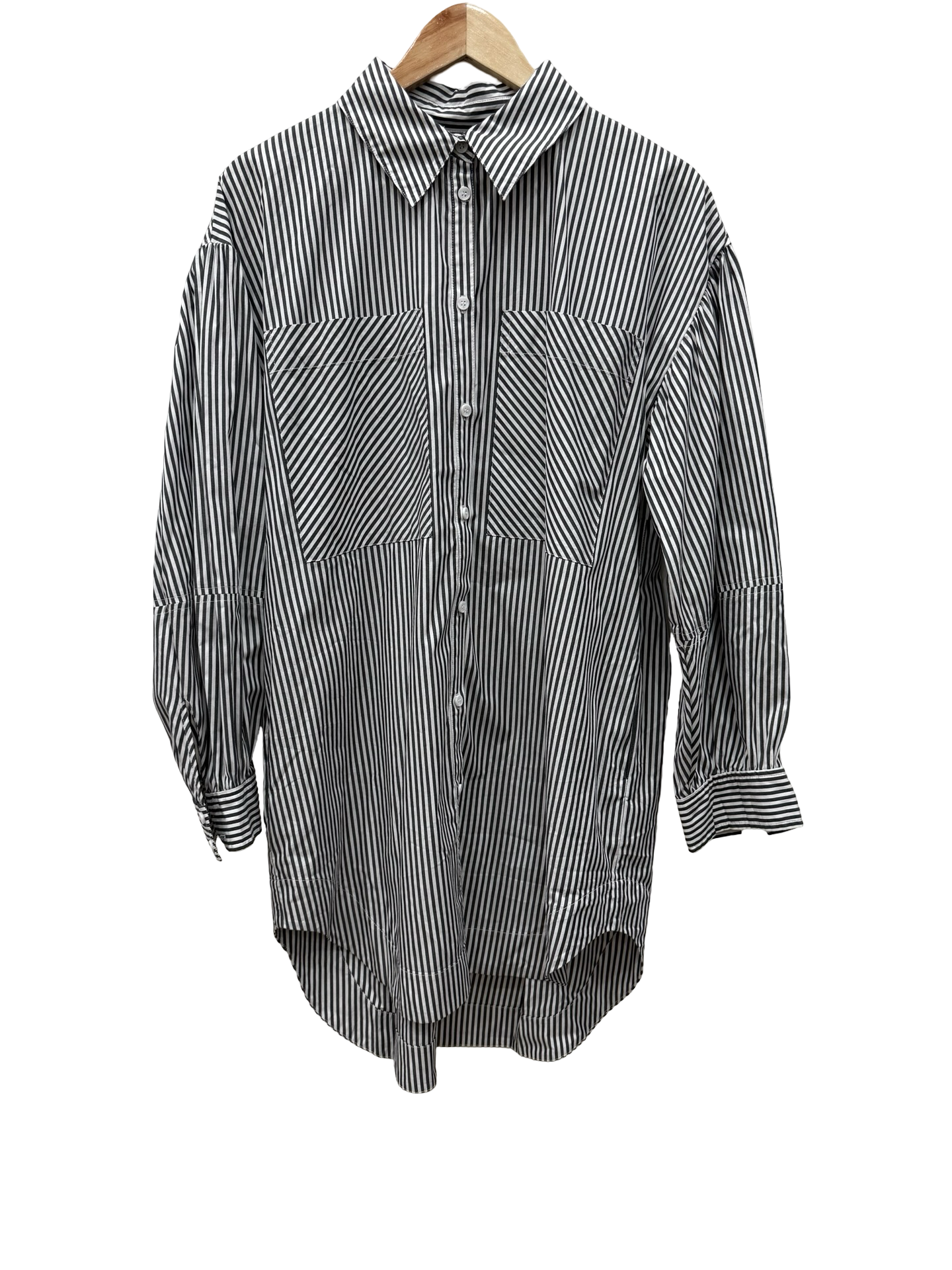 Shona Joy White Shirt Dress 10