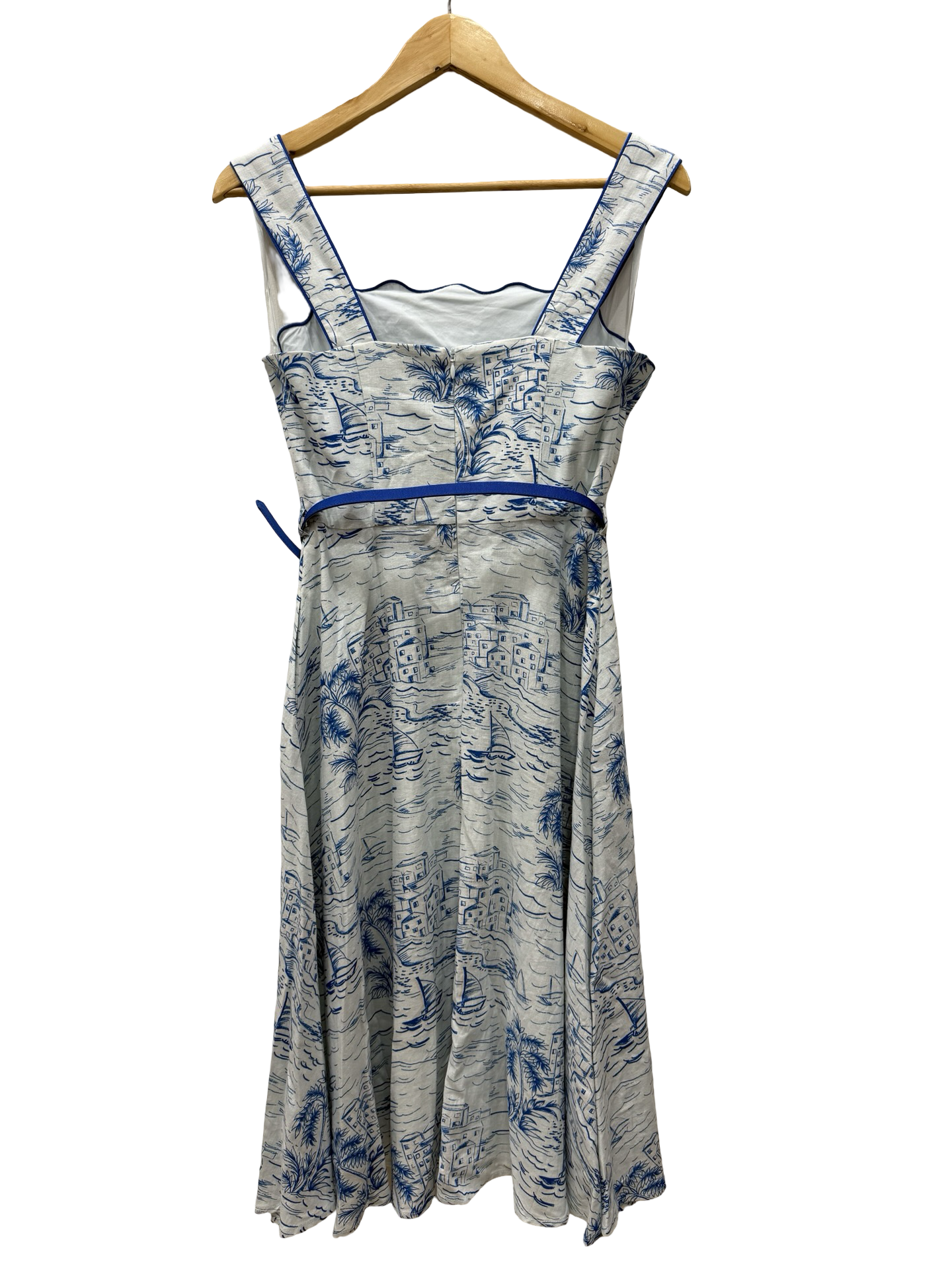 Review Blue Dress 10