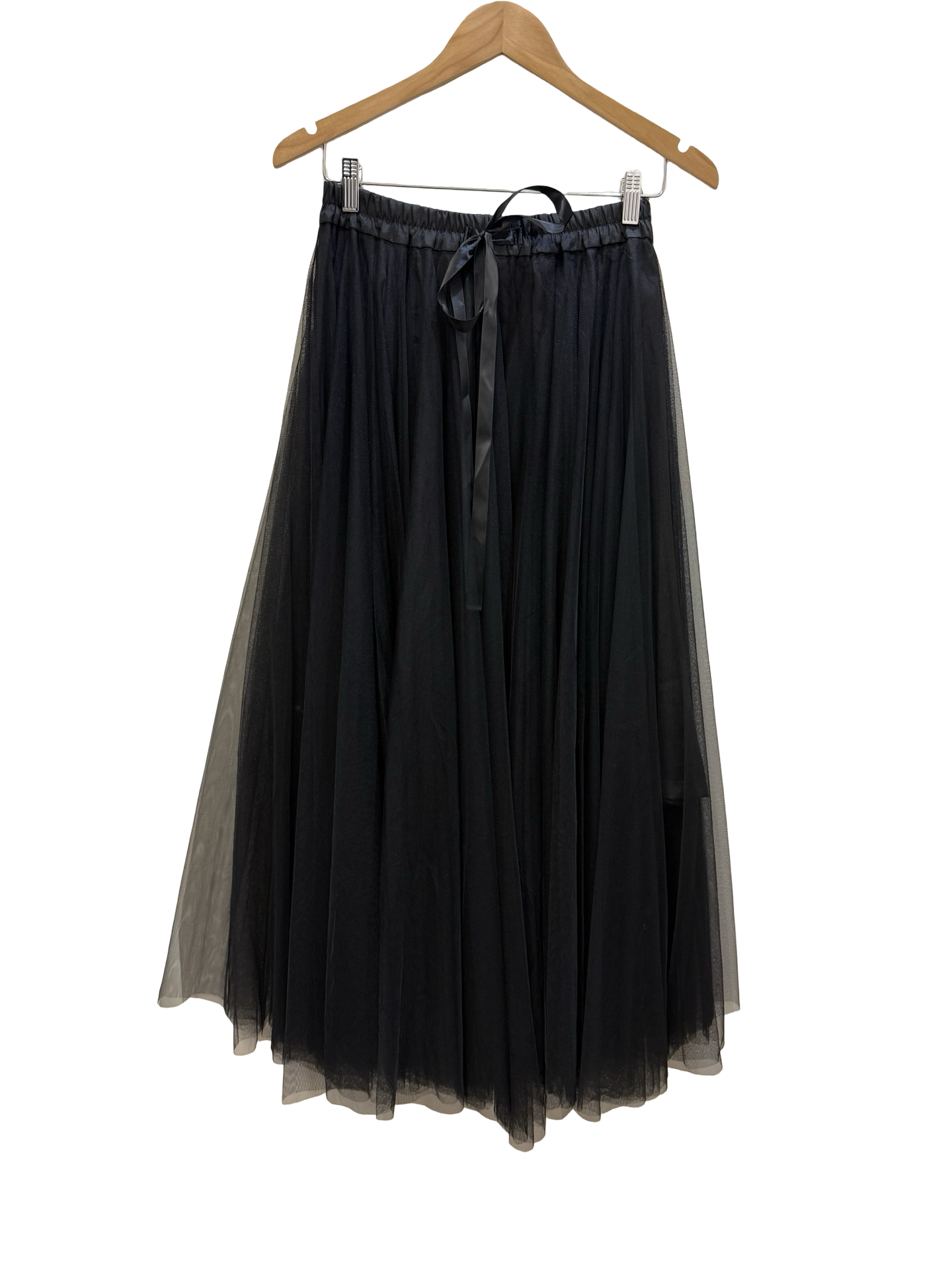 Choklate Black Tulle Skirt S