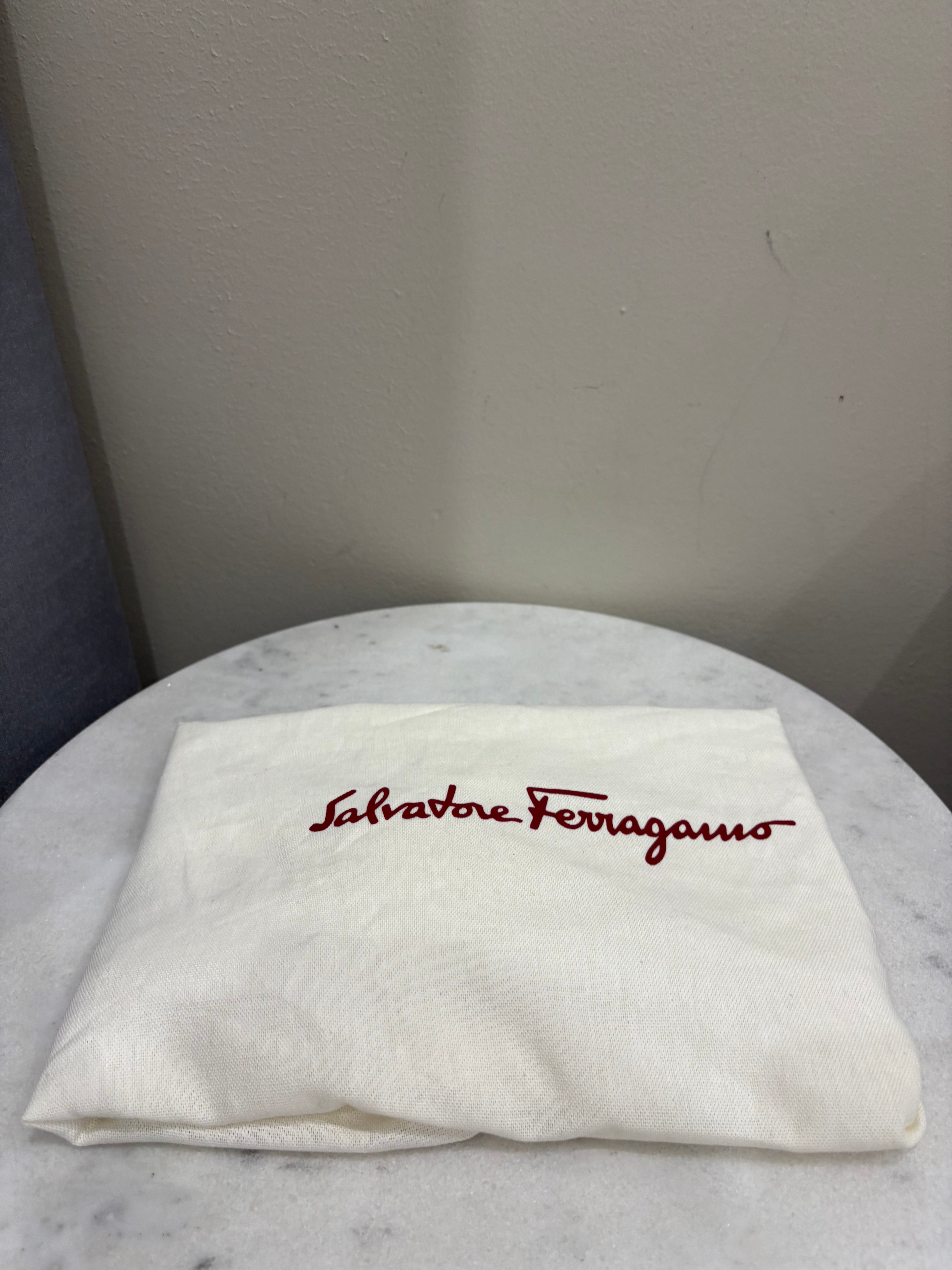 Salvatore Ferragamo Neutral The Studio Bag