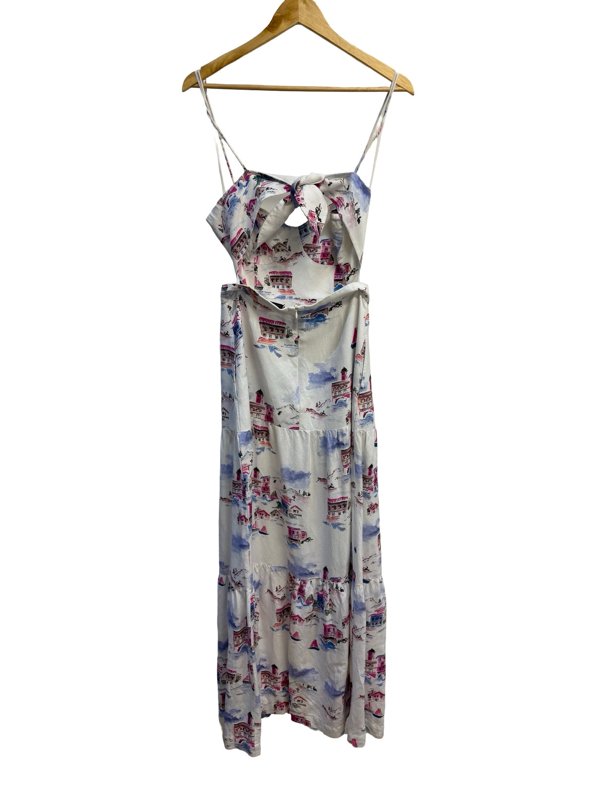 Rebecca Valance  White Summer Dress, 10