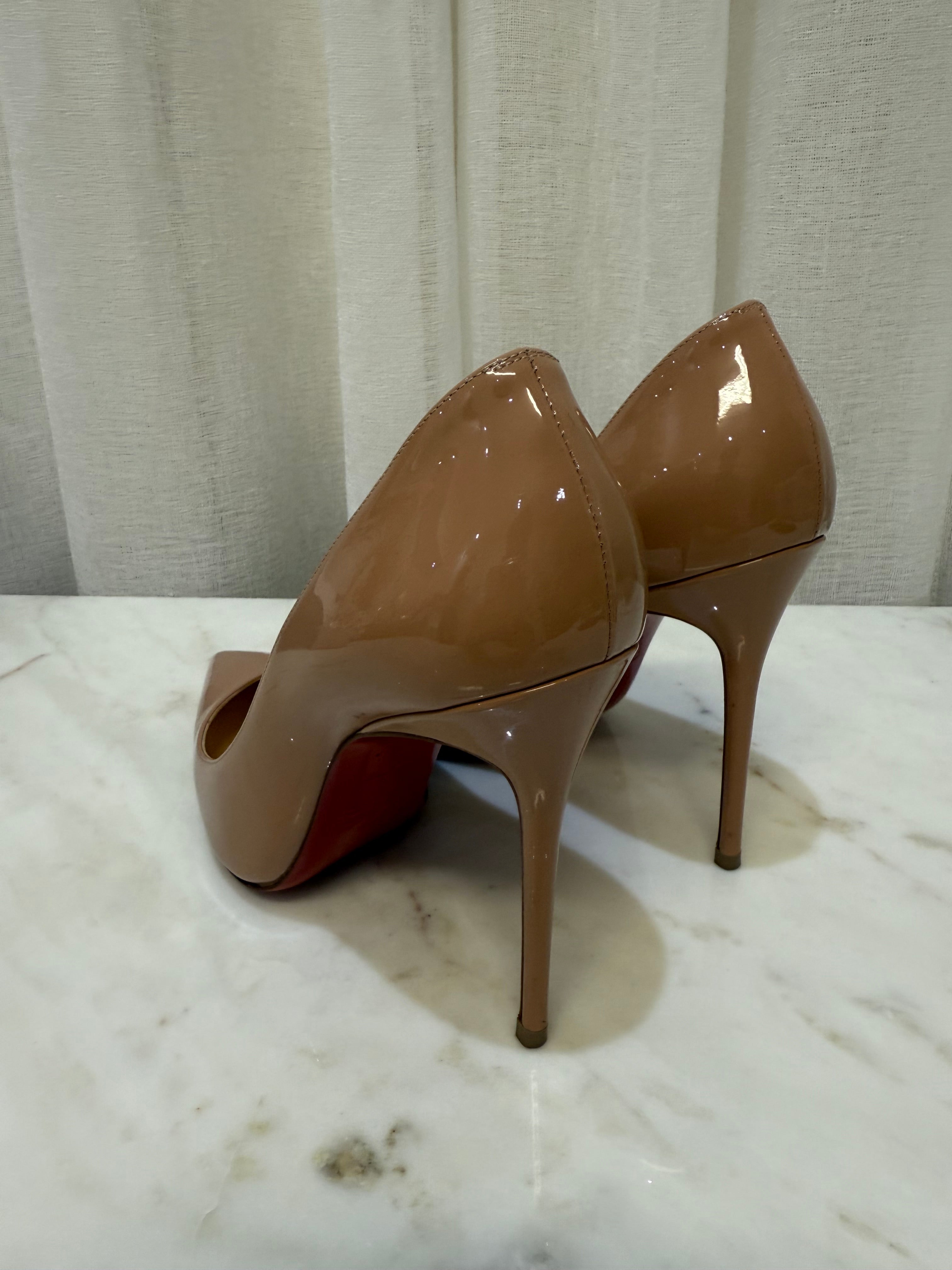 Christian Louboutin Nude Heels 37