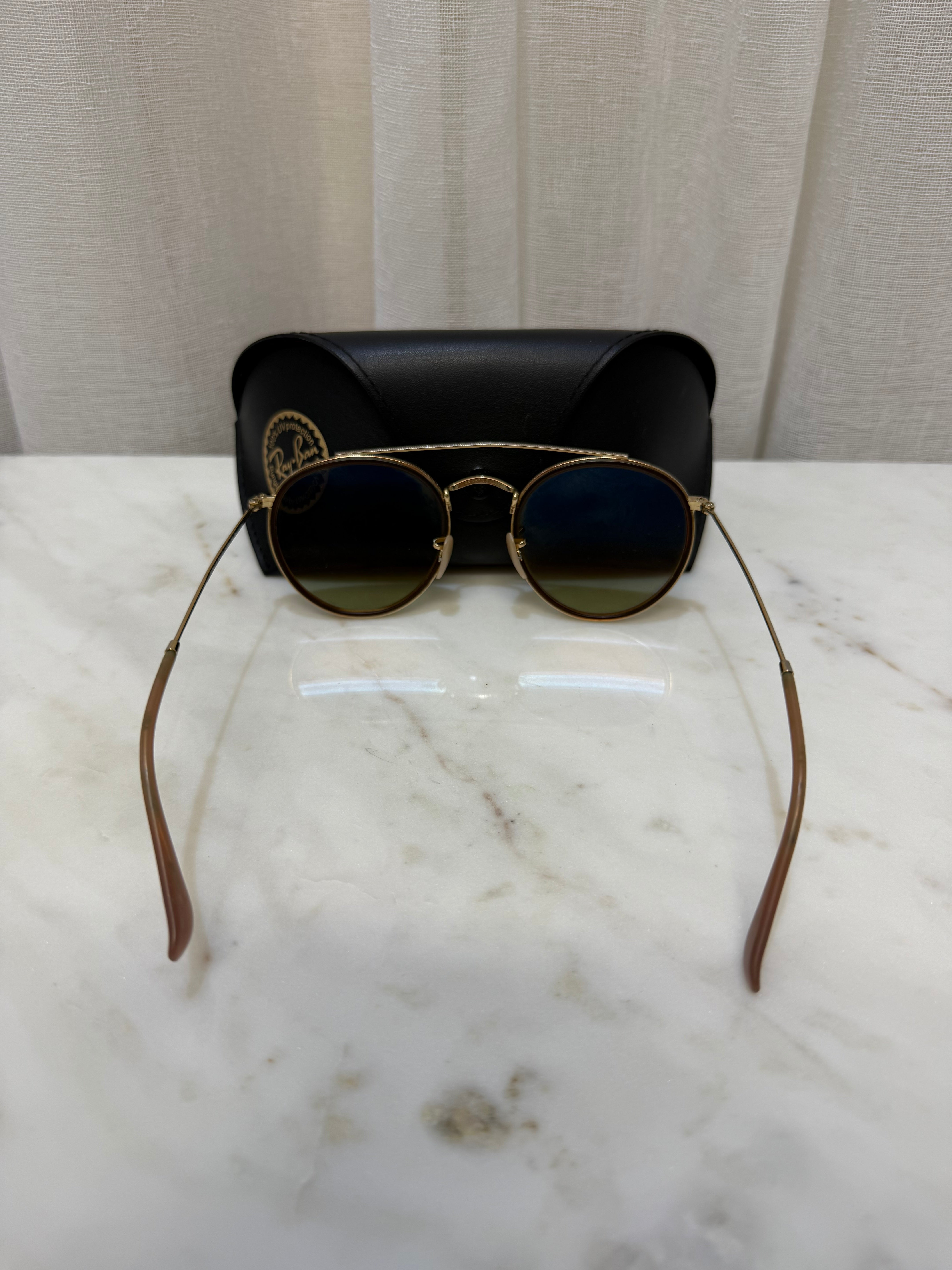 RayBan Rose Gold Sunglasses