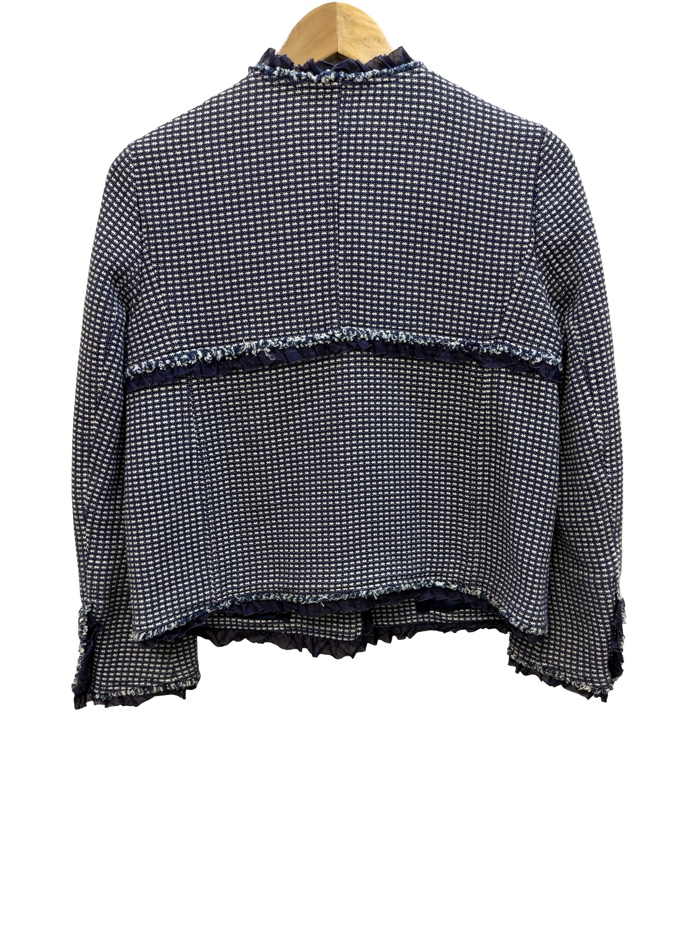MAX&CO Purple Pattern Blazer 10