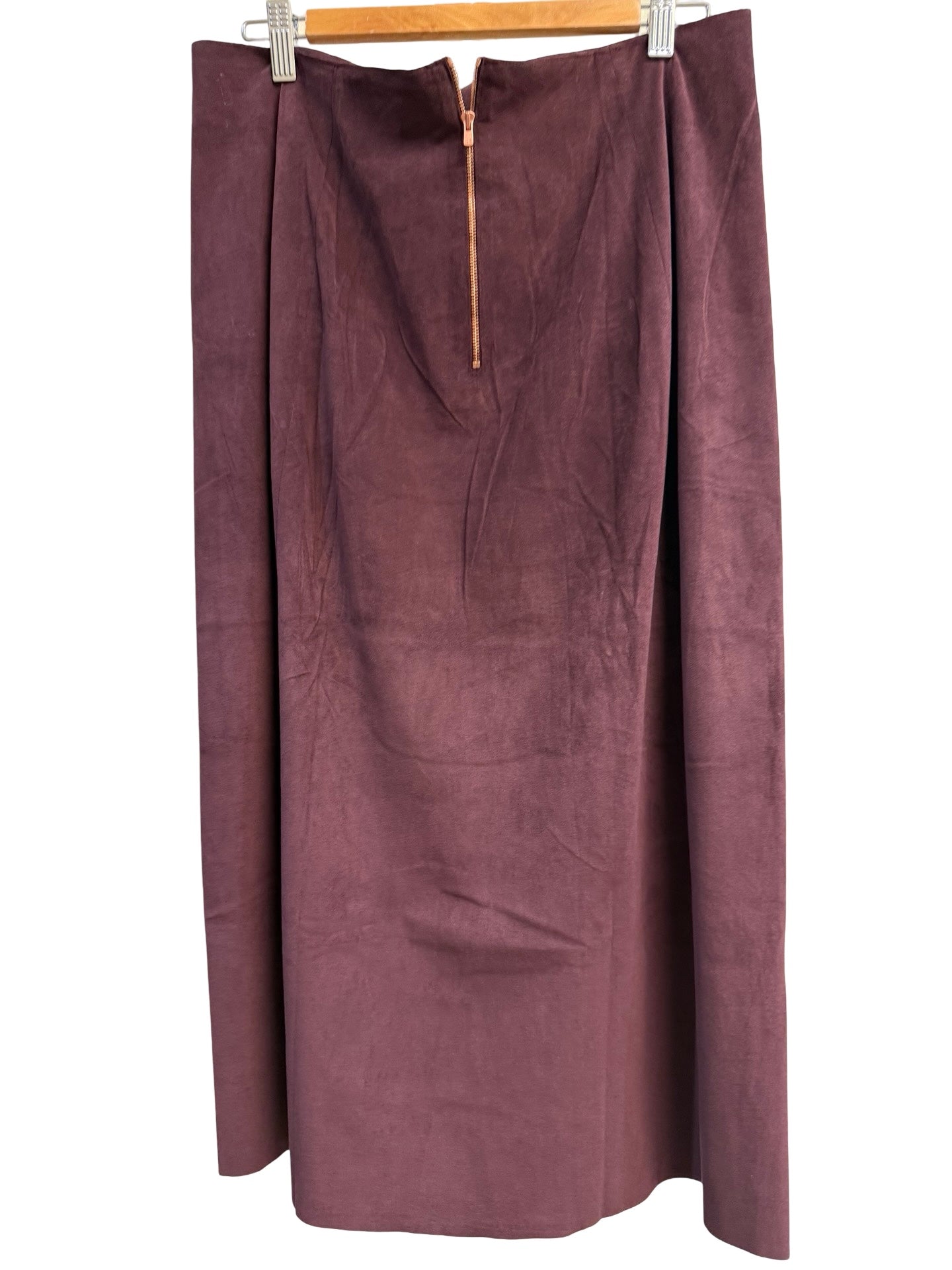 Jac + Jack Burgundy Skirt 12