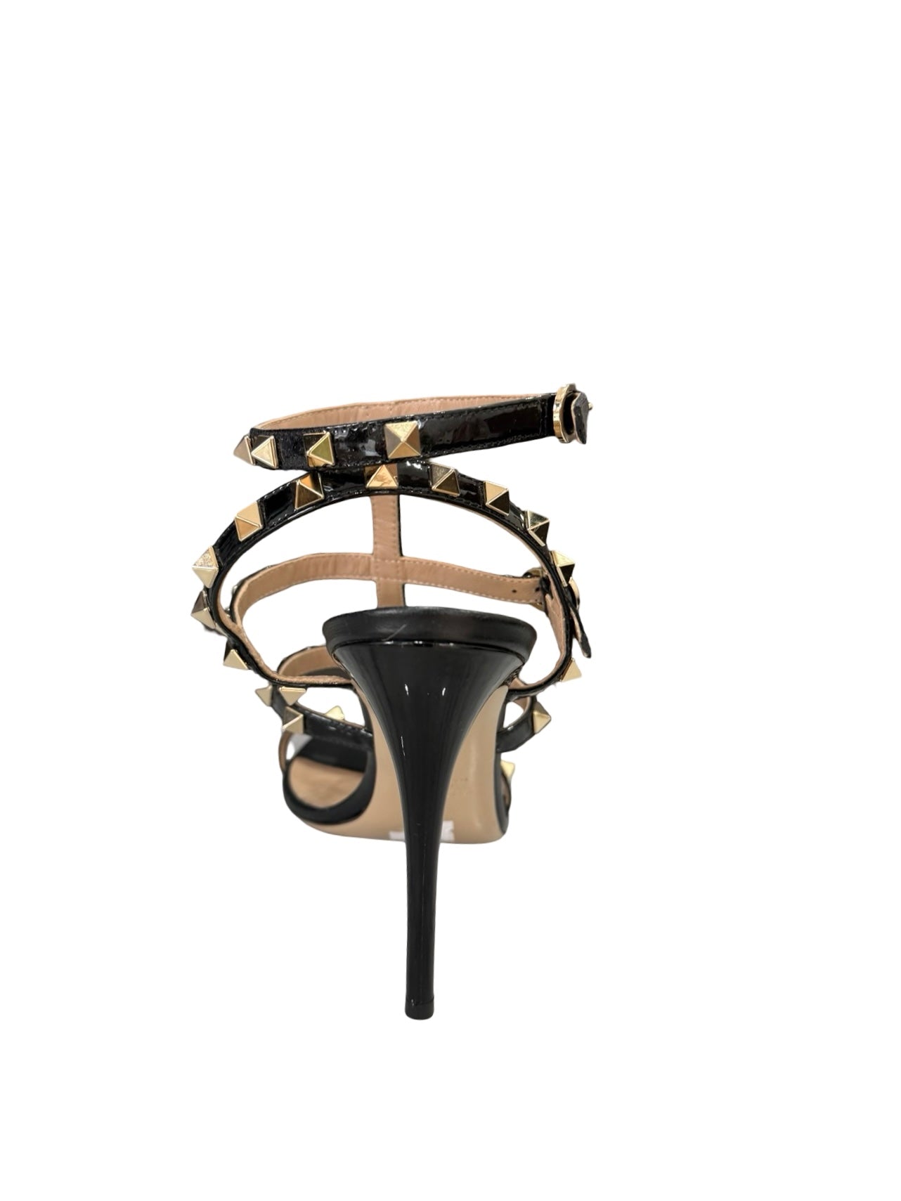 Valentino Garavani Rockstud Black Sandals 9