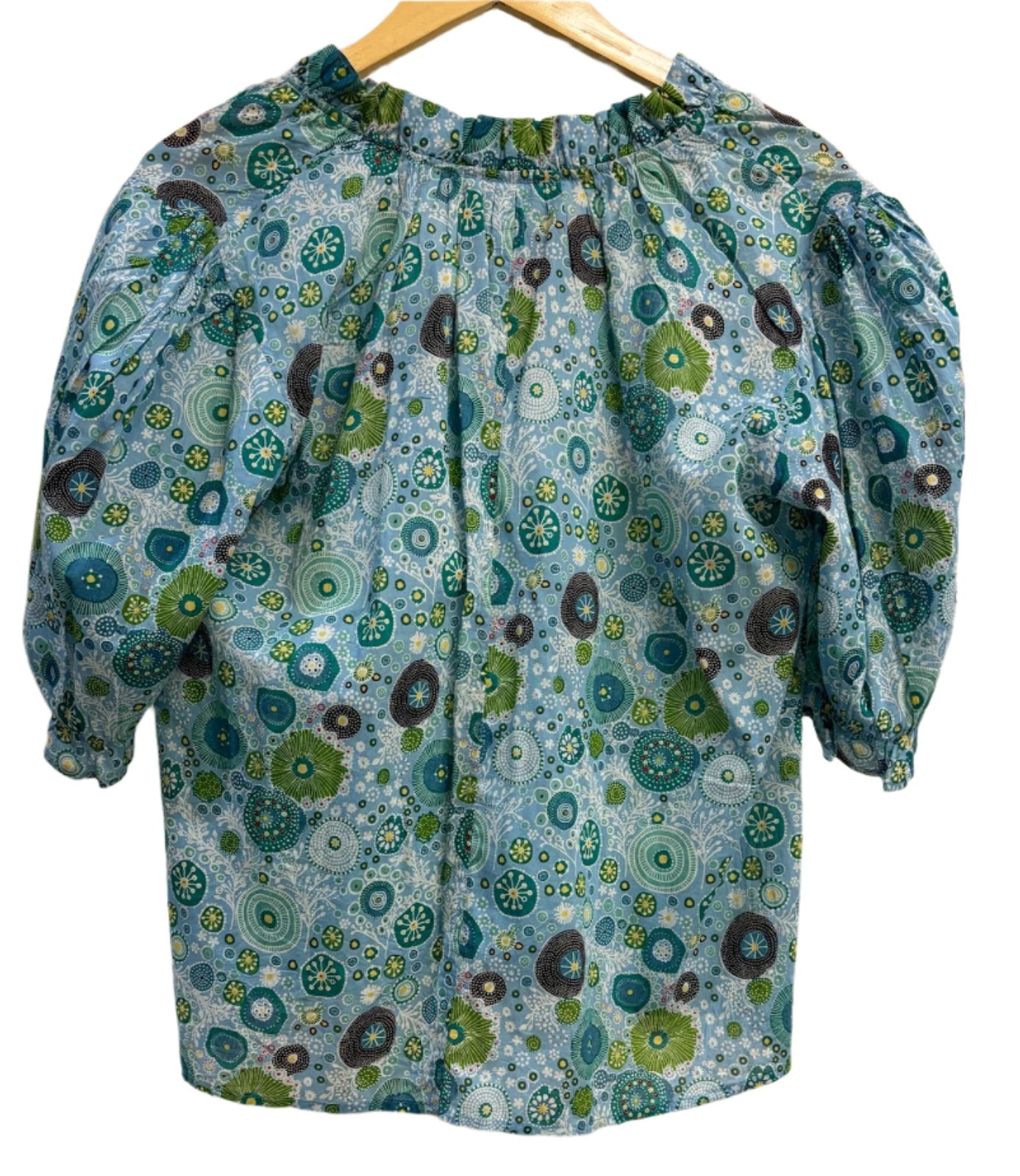 Cake Clothing Blue/Green Shirt M