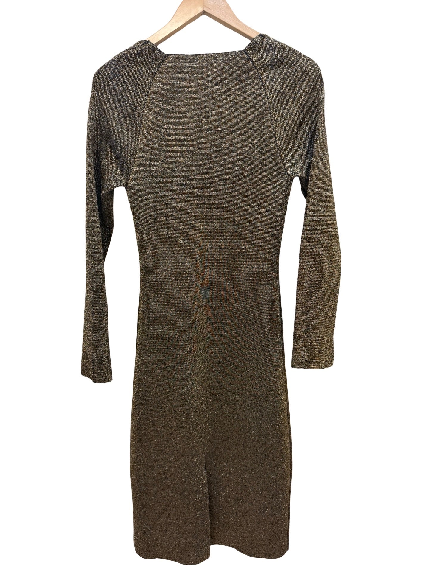 Husk Gold Midi Dress S NWT