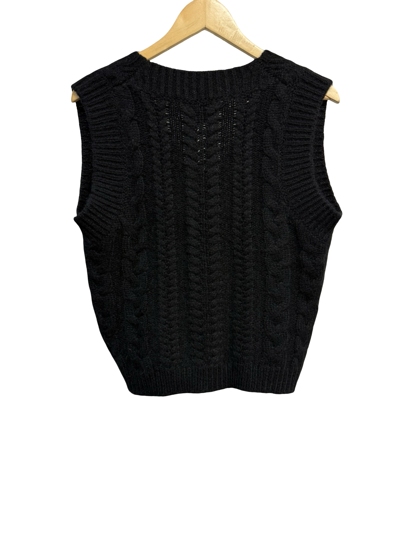 Husk Black Vest M