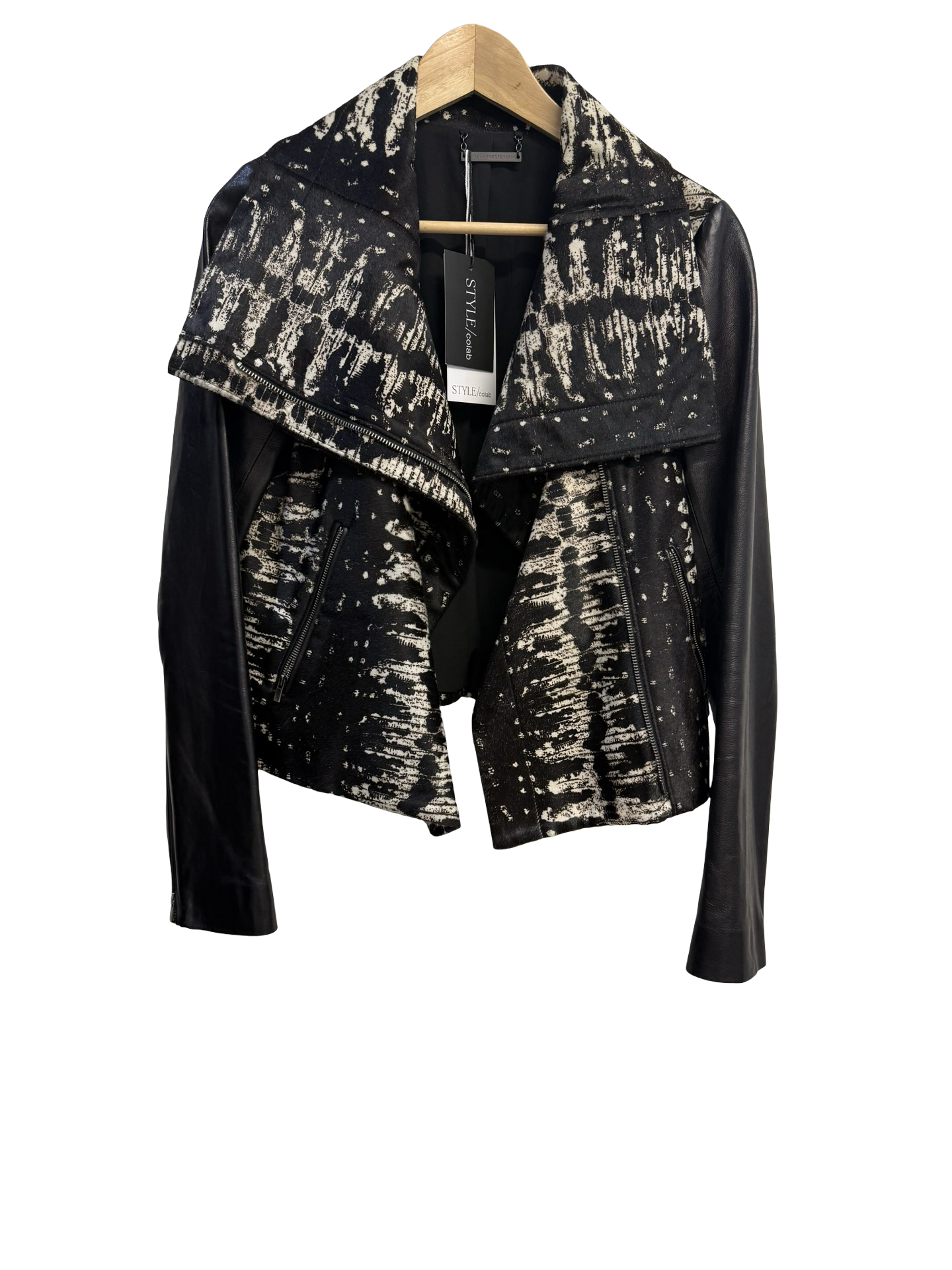 Diane von Furstenberg Leather Jacket  4