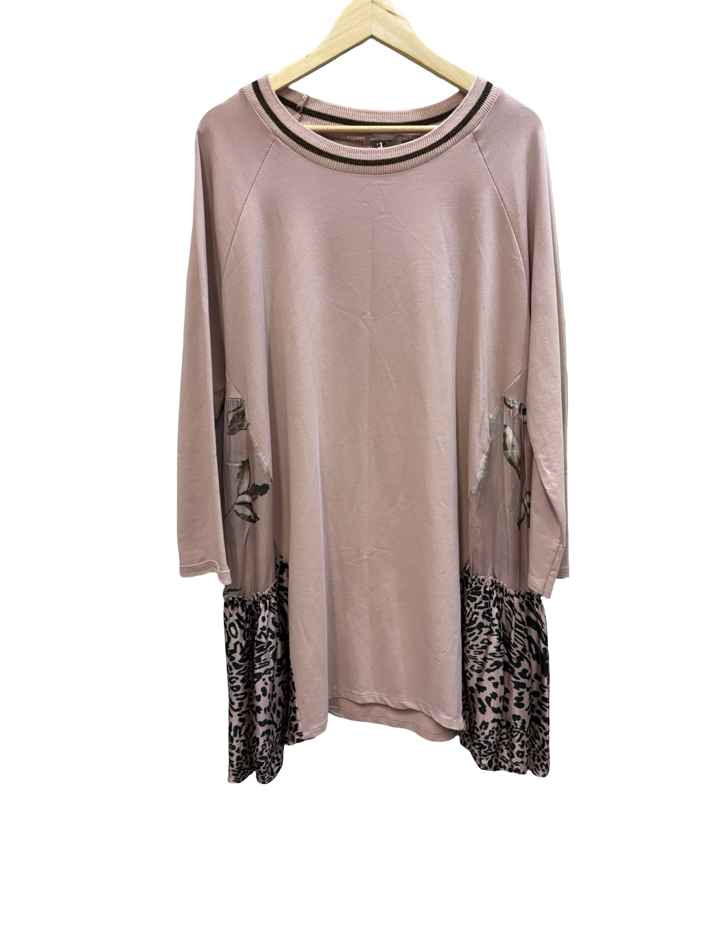 Wednesday Lulu Pink Dress One Size