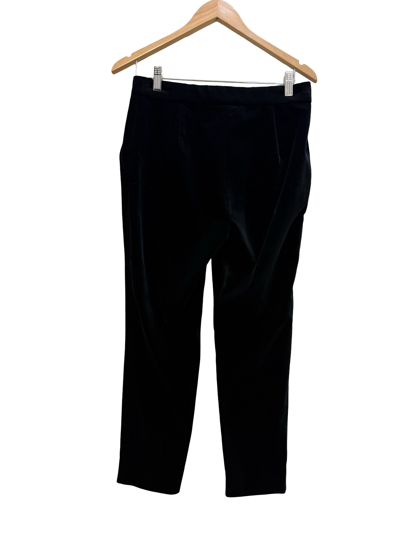 MaxMara Black Velvet Pant 10