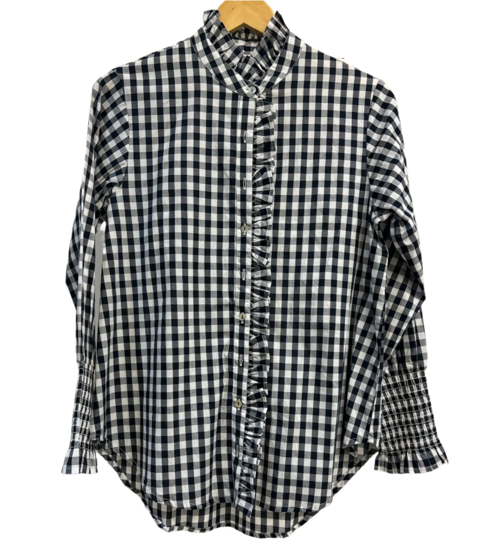 Who's Charlie Blk/Wht Shirt XS