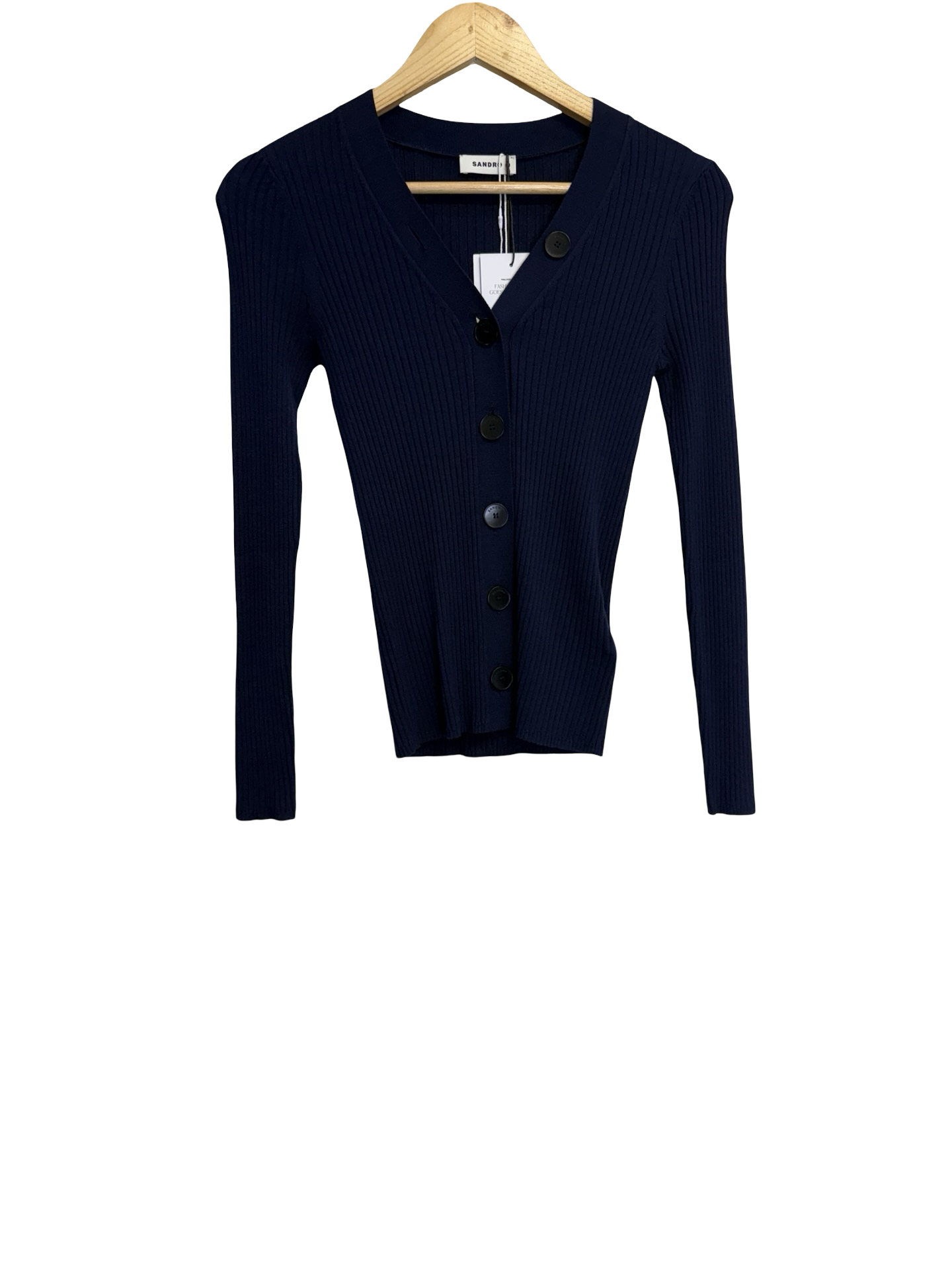 Sandro Blue Cardigan XS