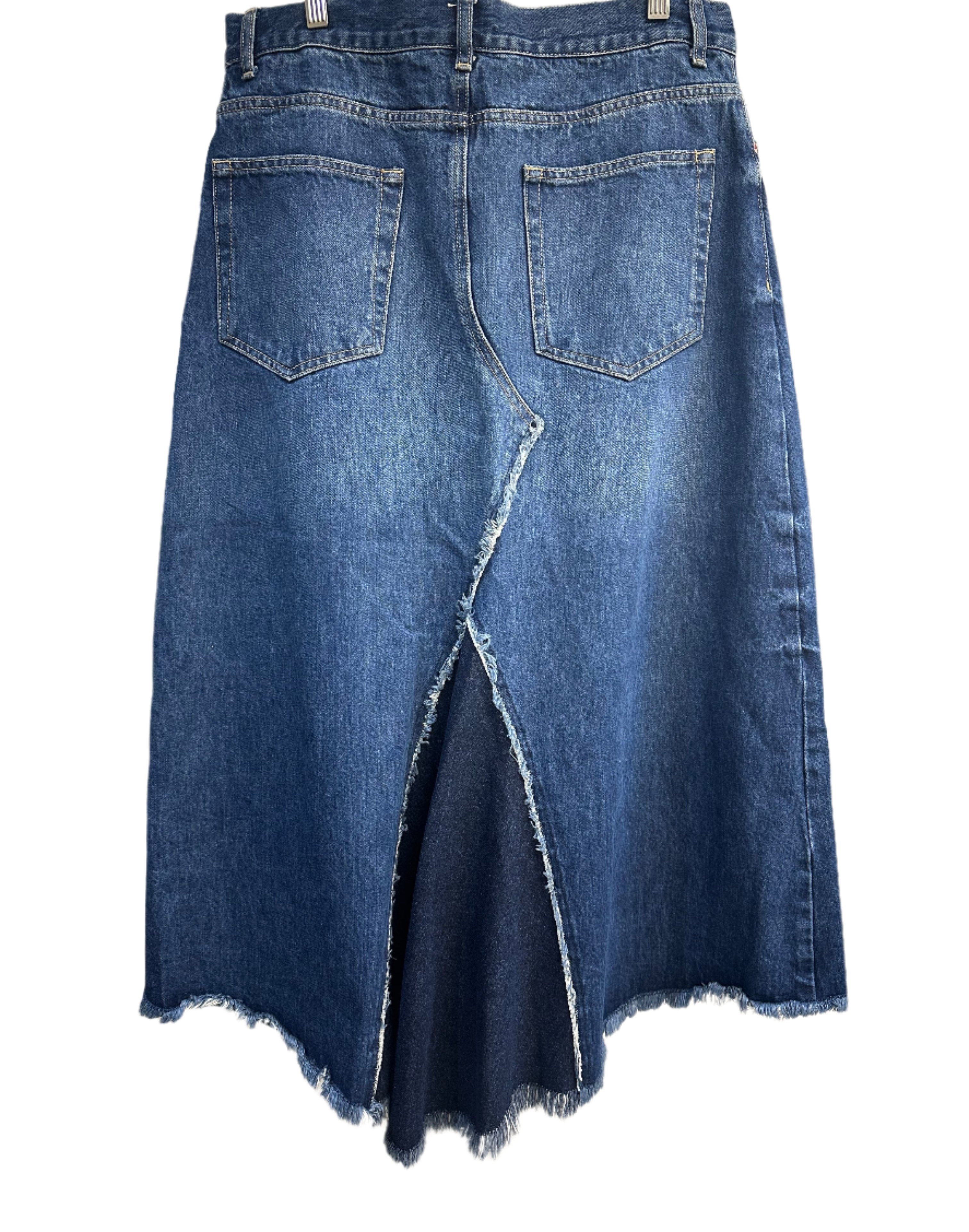 Raey Blue Denim Skirt