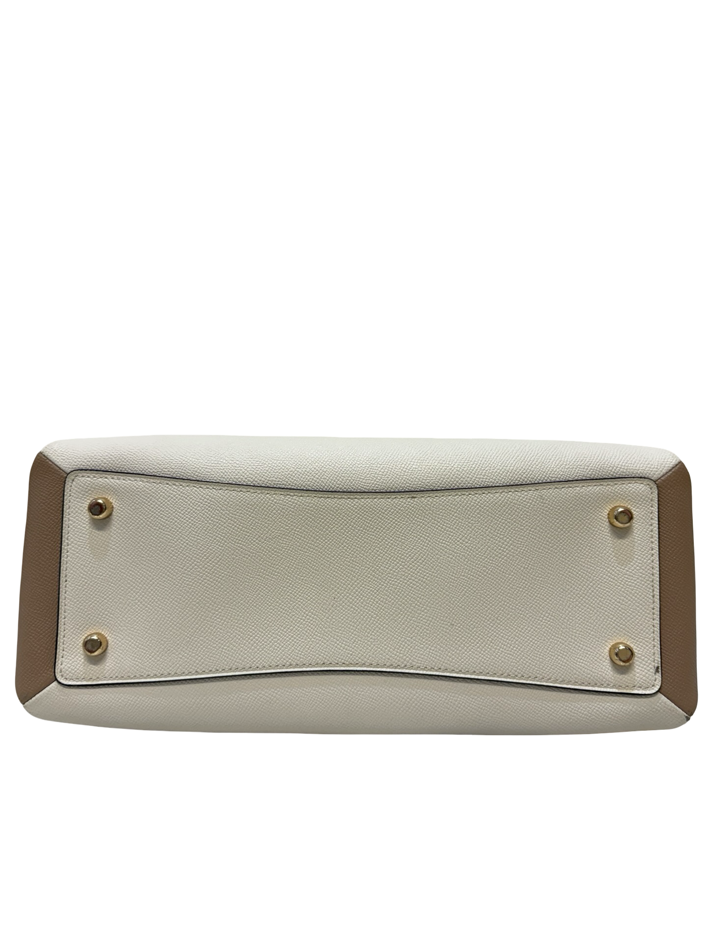 Coach Cream/Blk Shoulder Bag w/strap