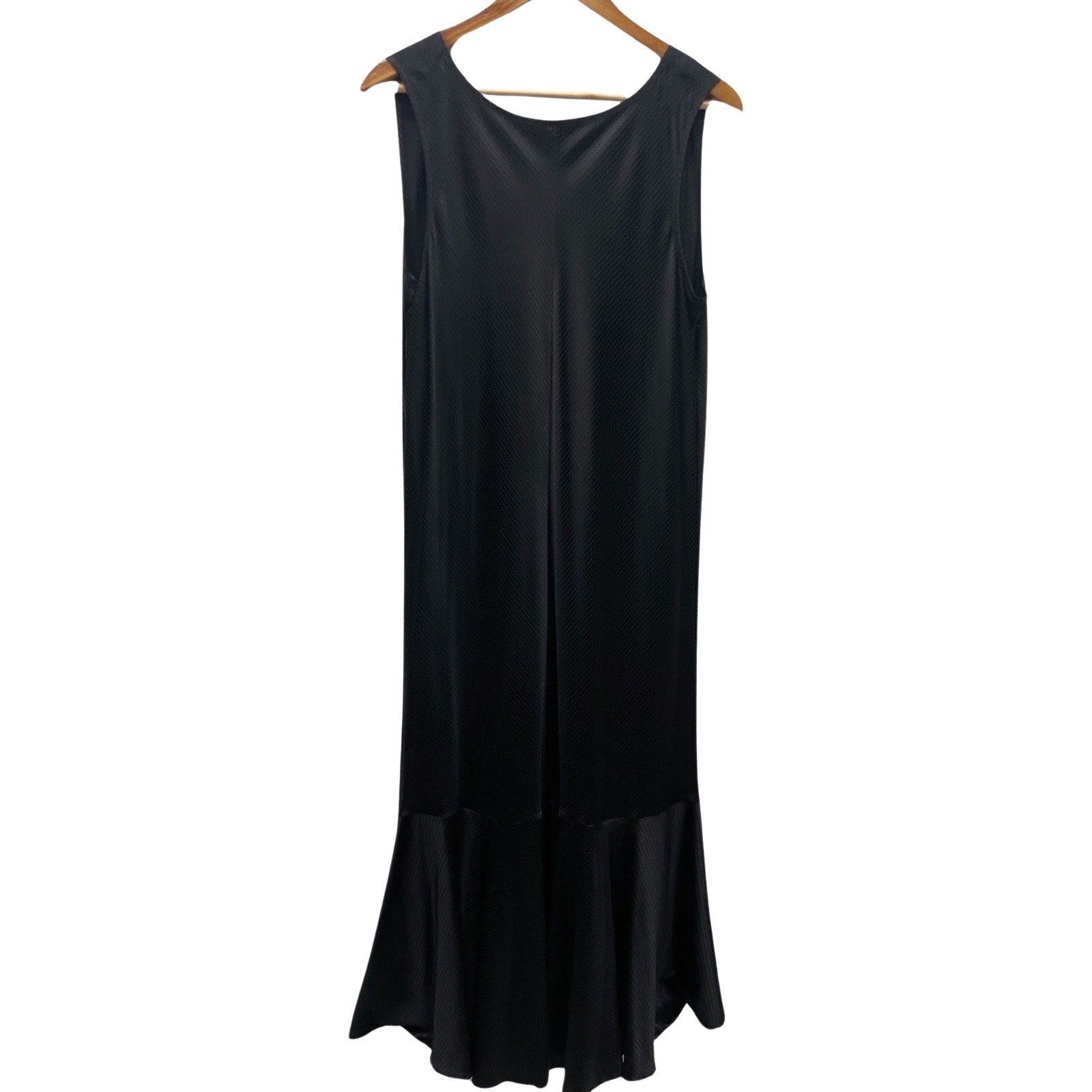 Ovna Ovich Black Silk Dress L