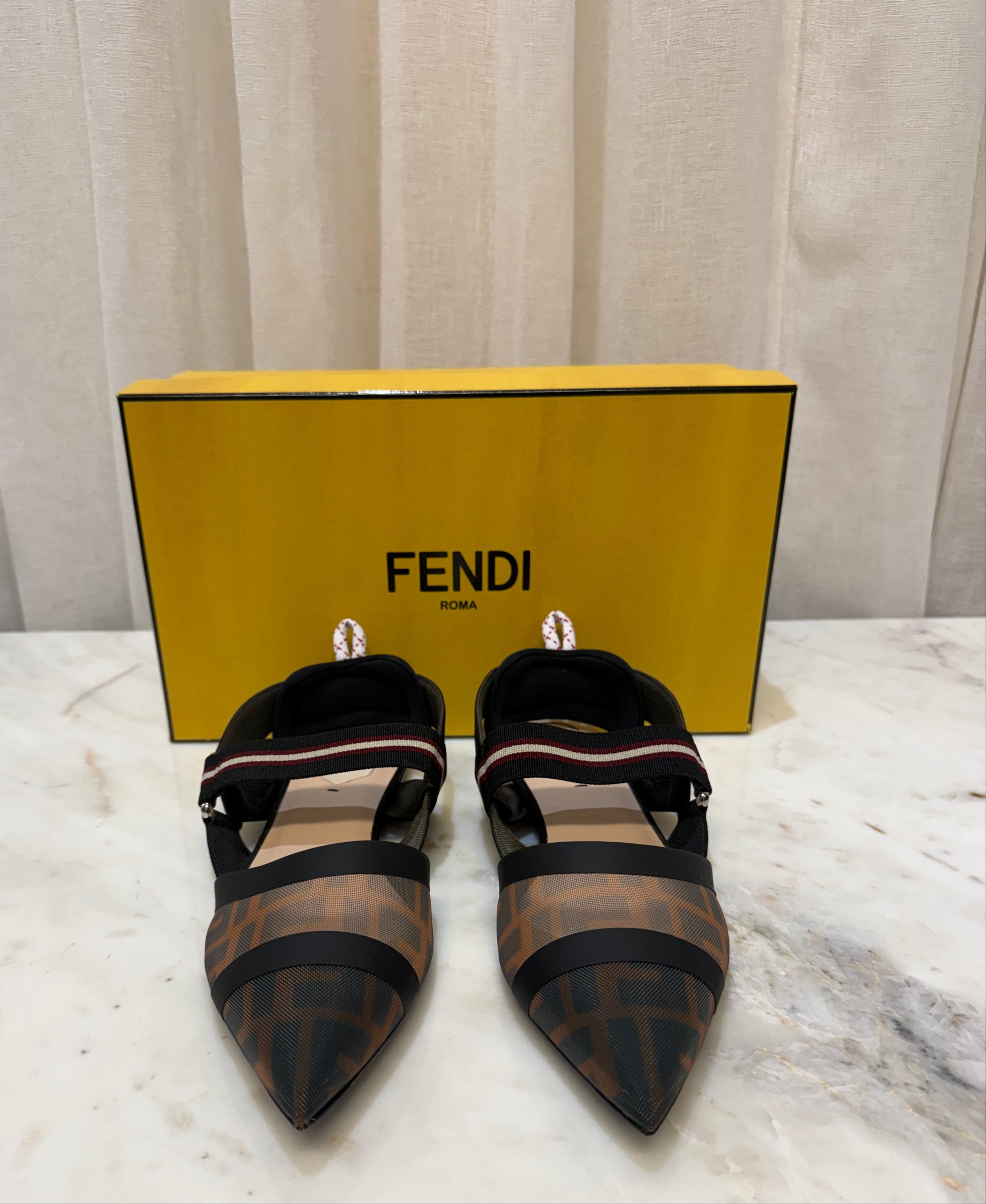 Fendi Colibri Mulitcolour Shoes - Size 38