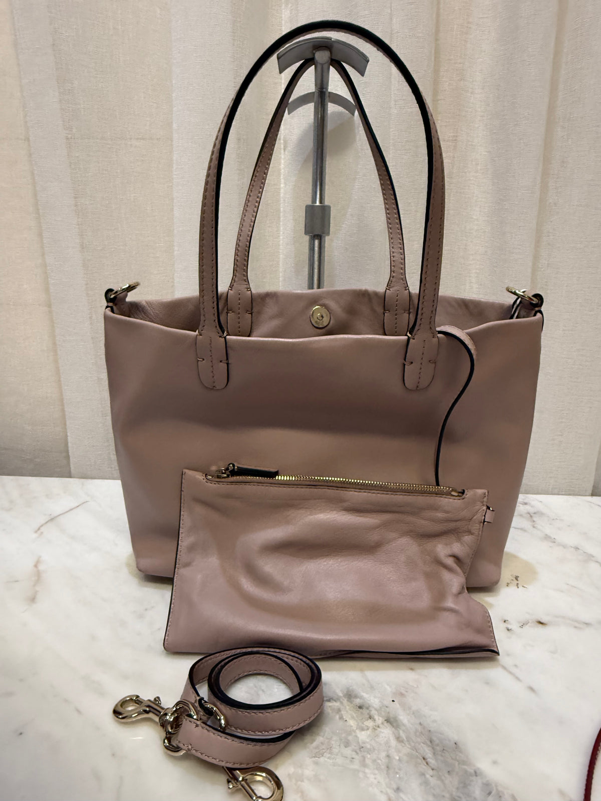 Valentino Pink Tote Bag