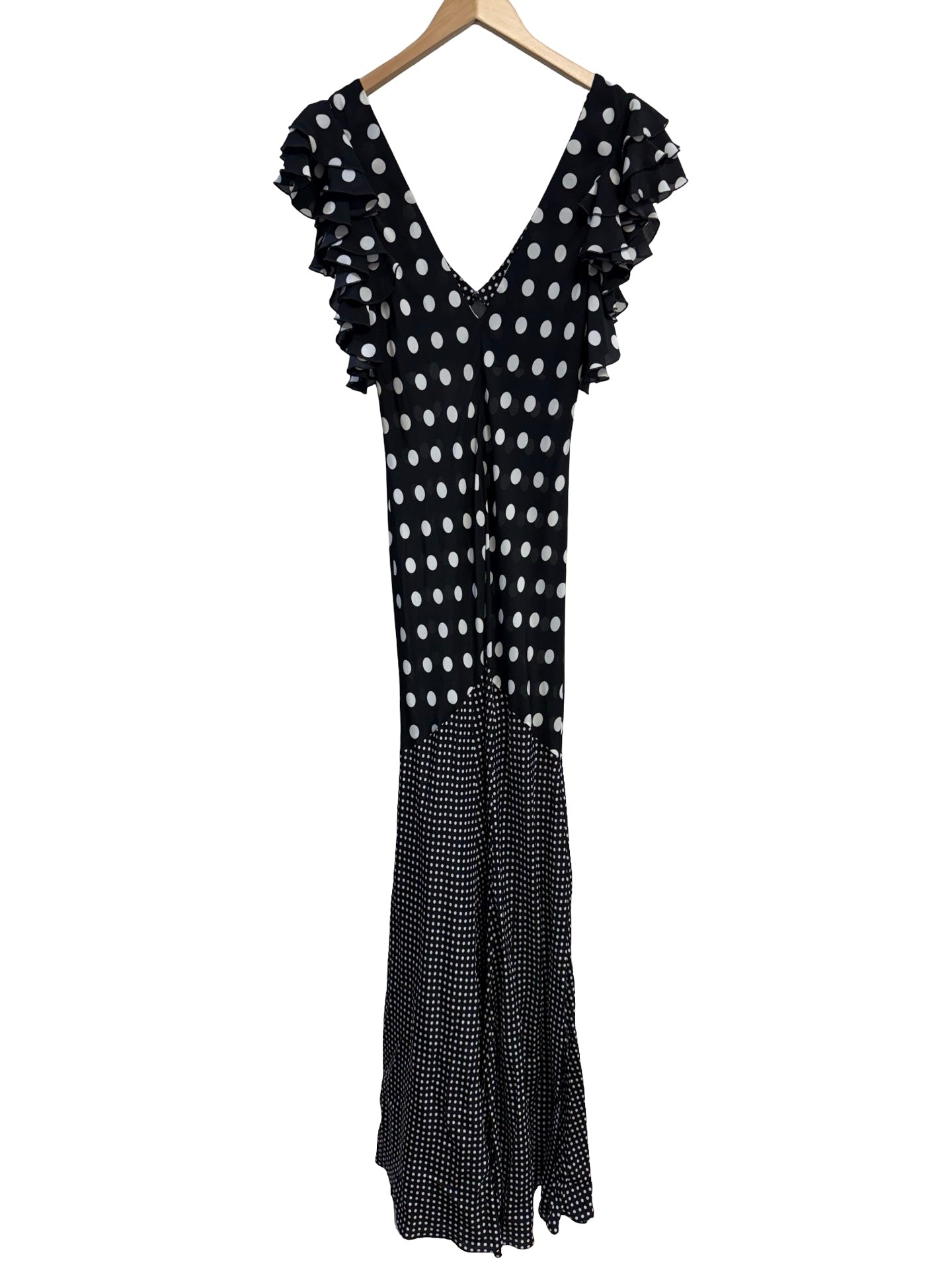 Raey Black Polka Dot Dress 14