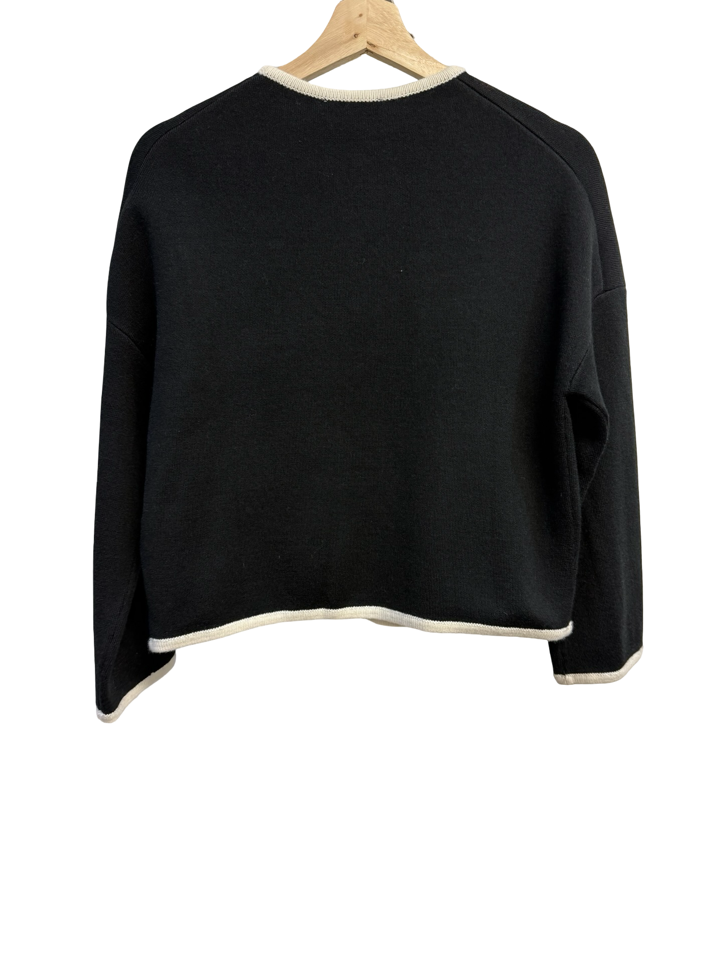 Maje Black & White Top 1