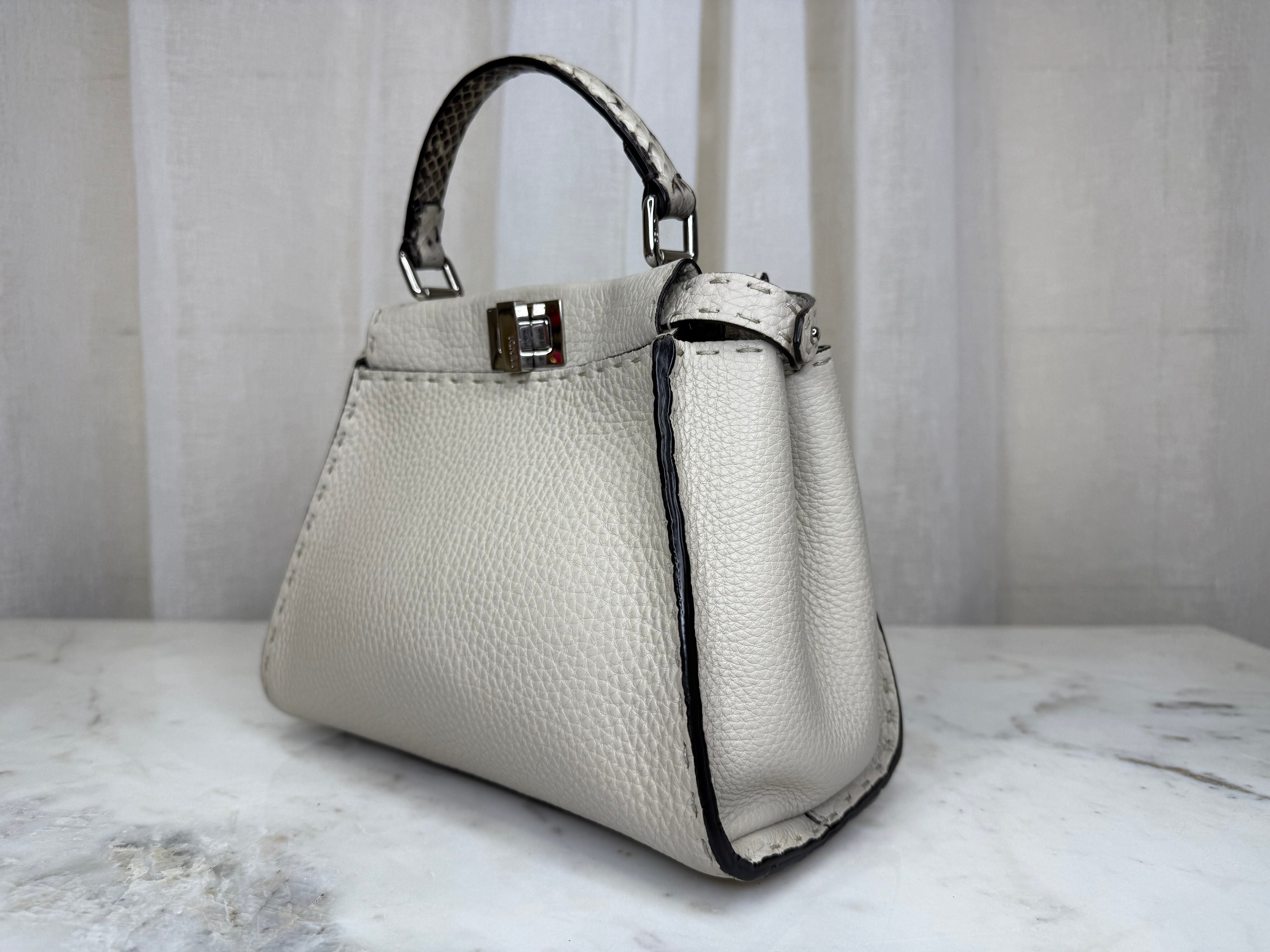 Fendi Neutral Small Peekaboo