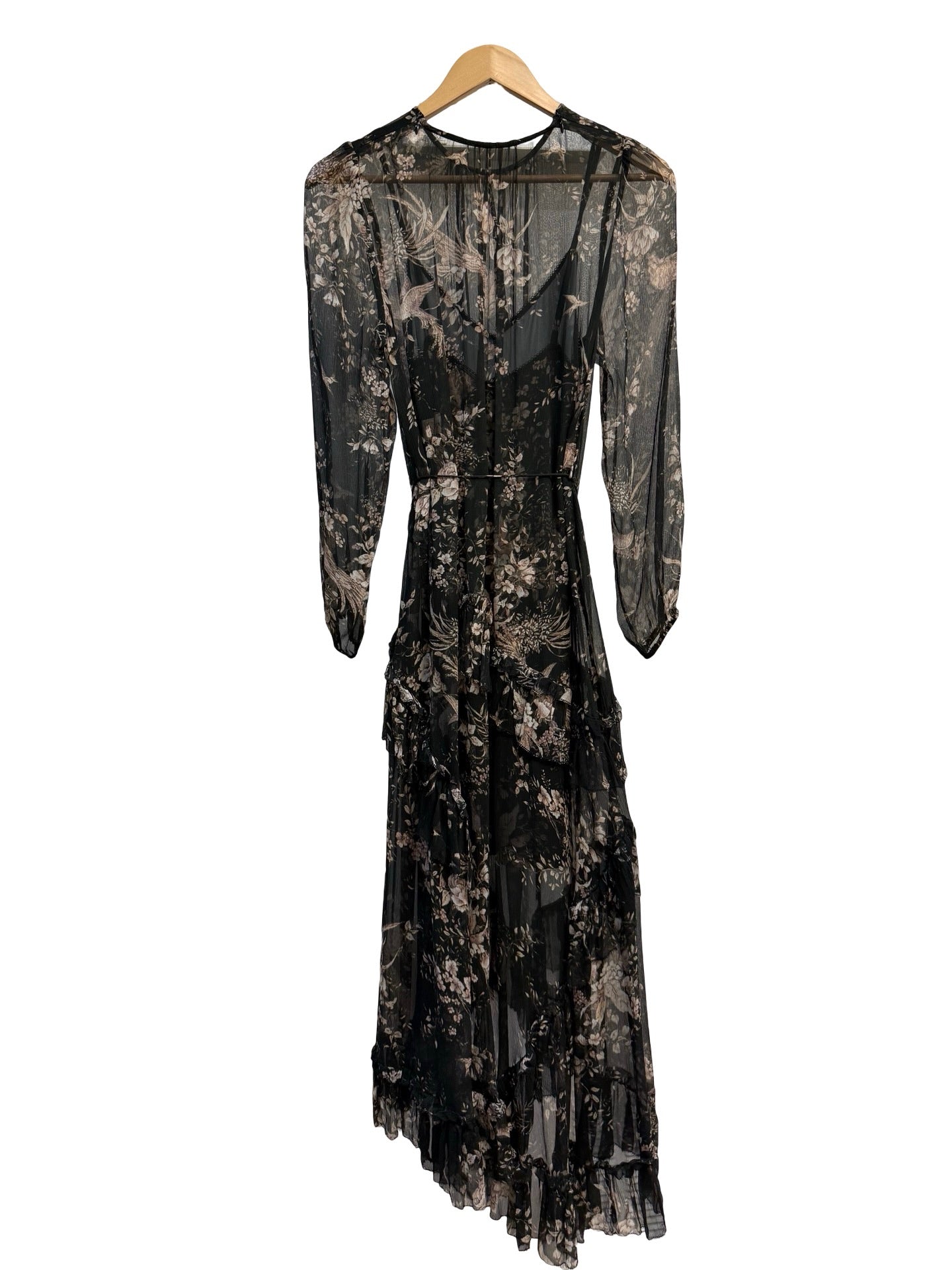 Zimmermann Black floral Dress 2