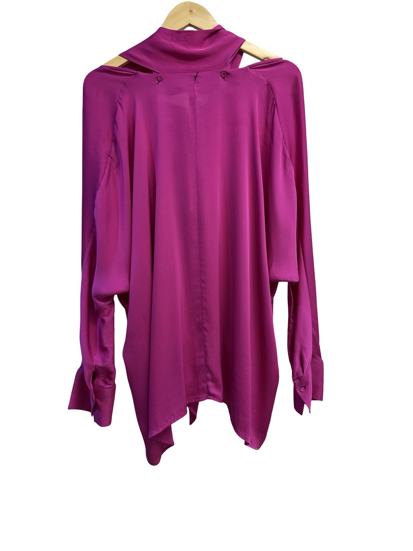 M.A.Dainty Pink Silk Top 14