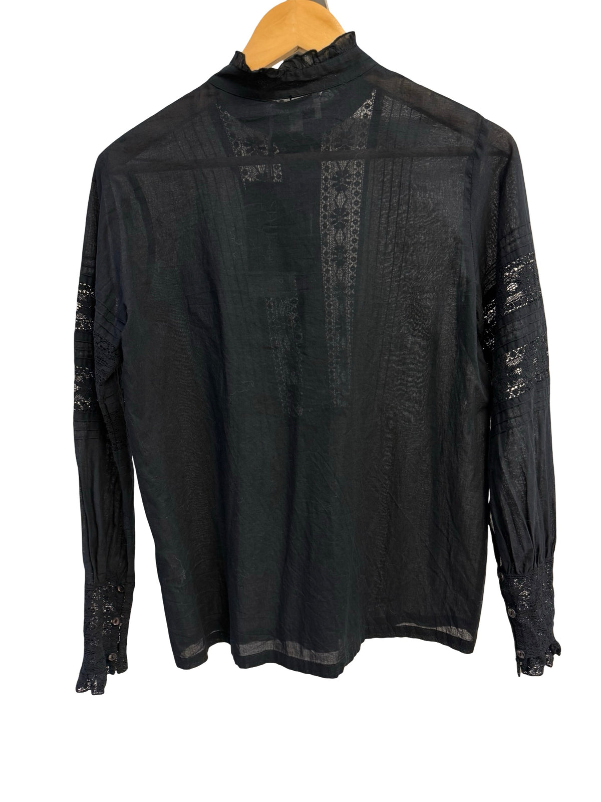 Antik Batik Black Blouse XS
