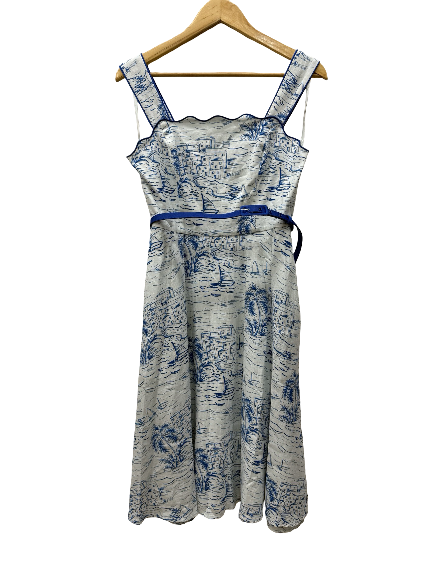 Review Blue Dress 10