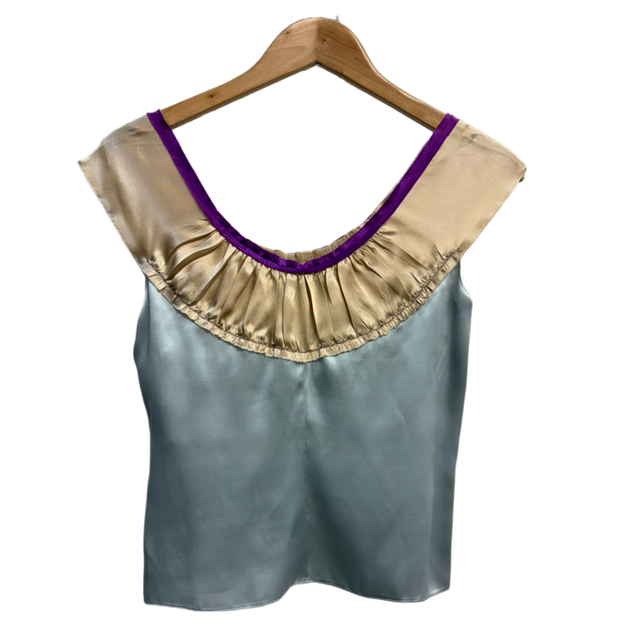 Philosophy di Alberta Ferretti Blue Top 6