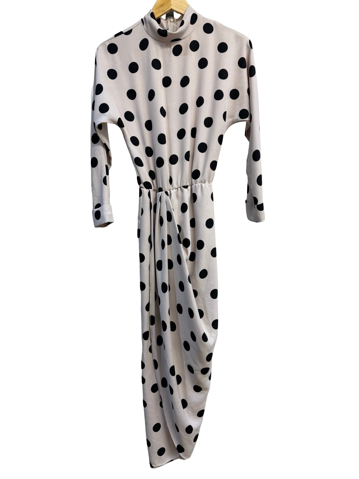 Hilal Oguzkan Beige Dot Dress 36
